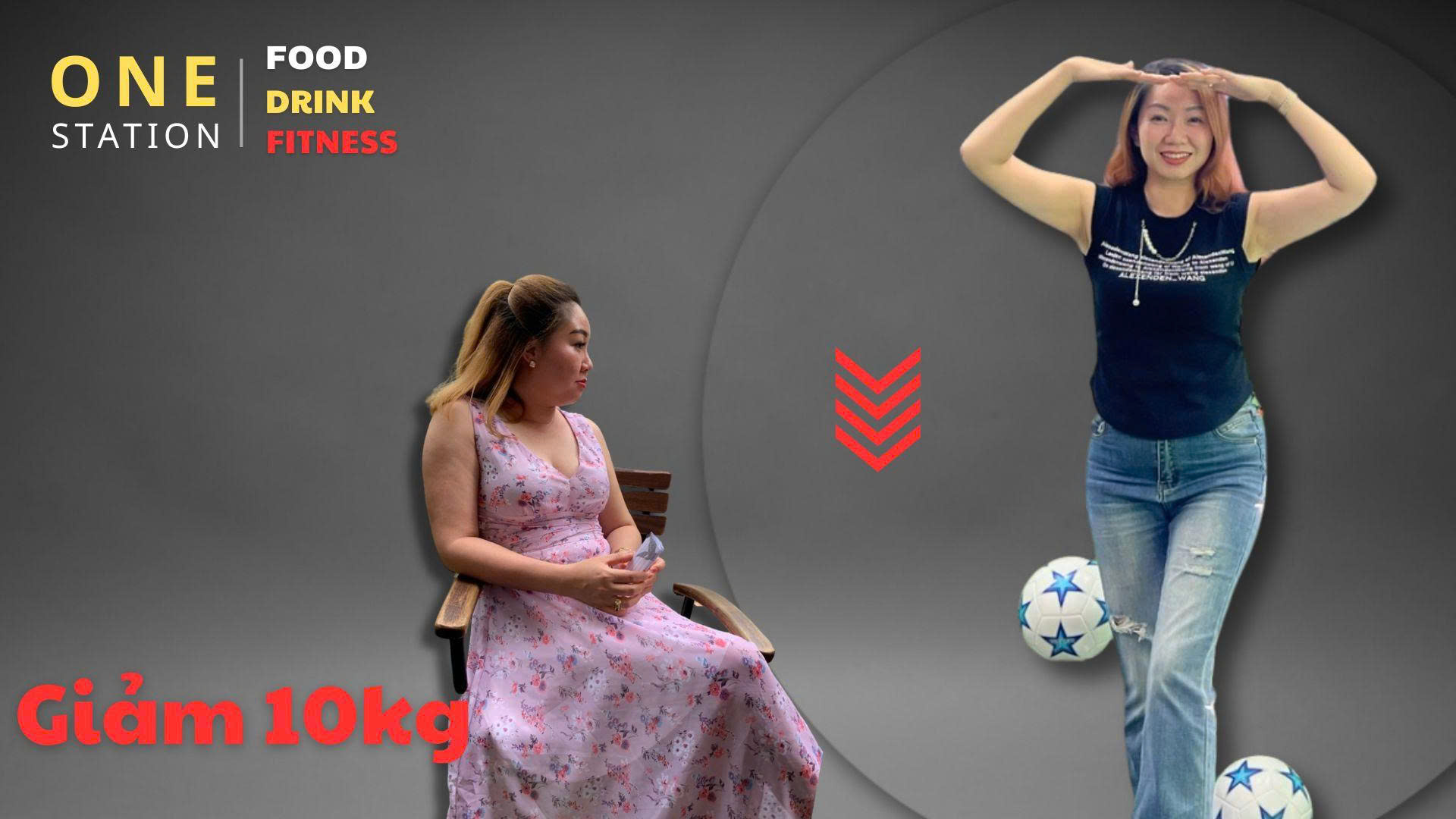 Kết quả giảm cân Before After 4