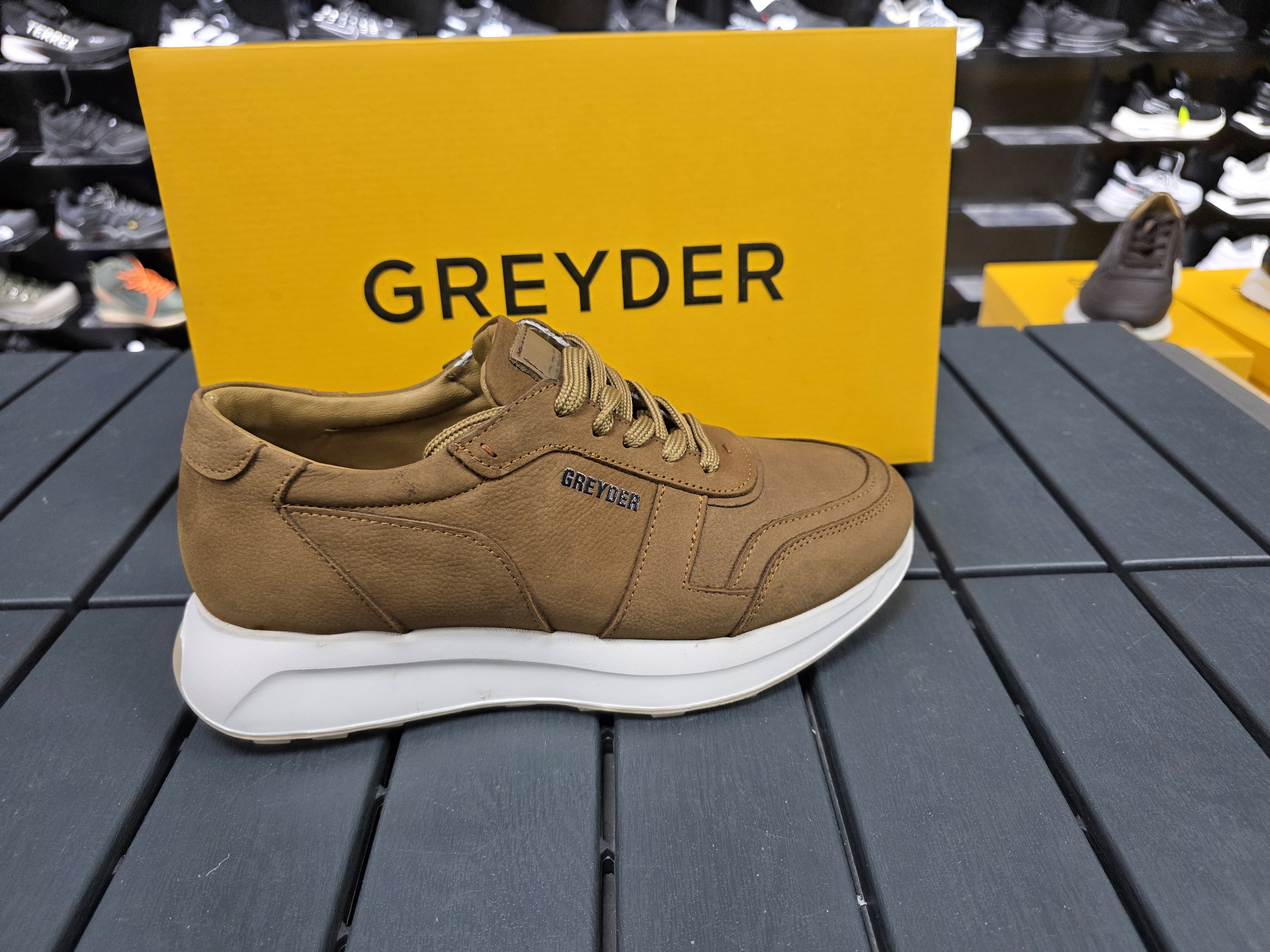 Hakiki deri greyder tam kalip ortopedik