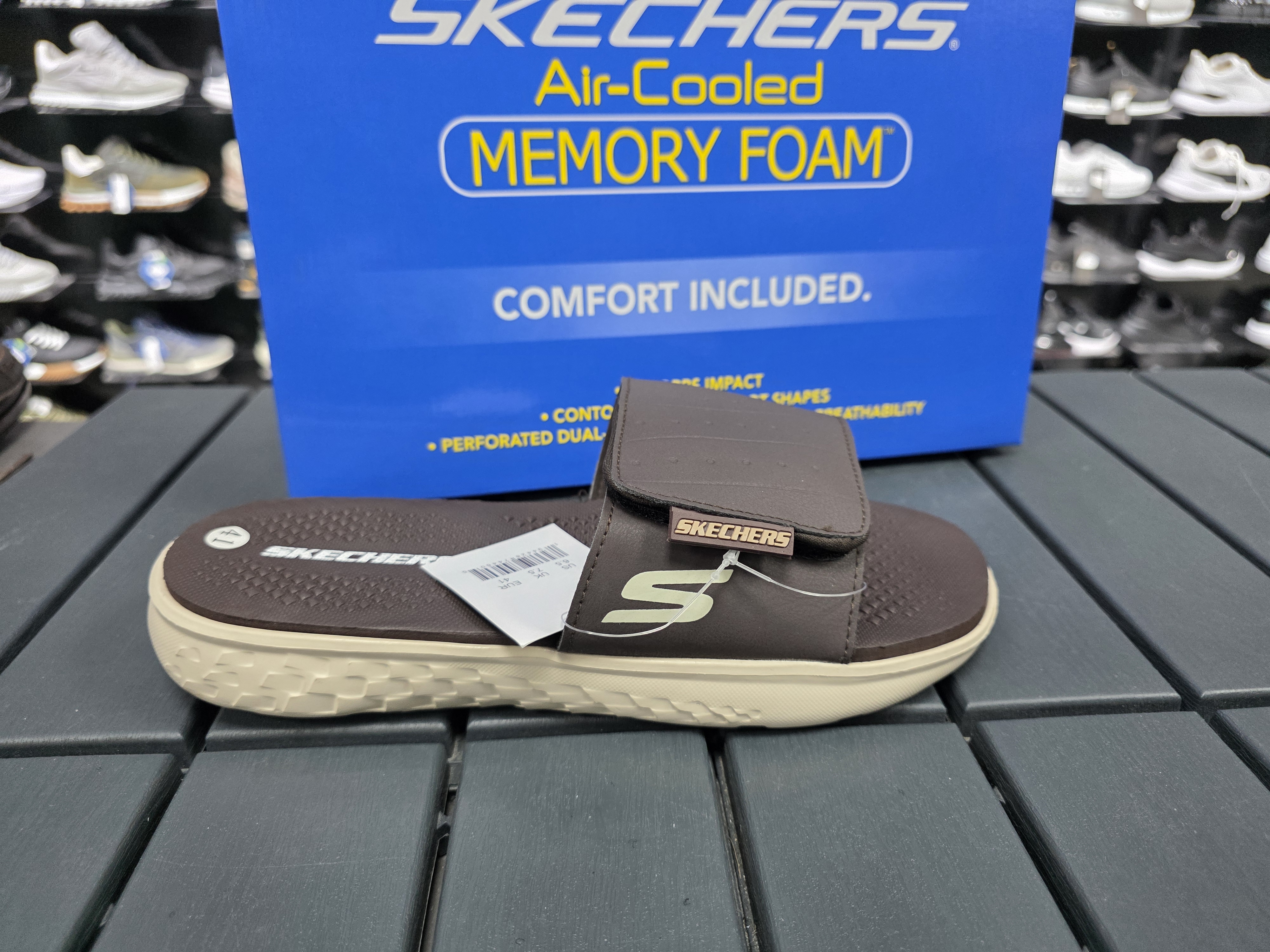 Skechers ortopedik cirtli erkek terlik