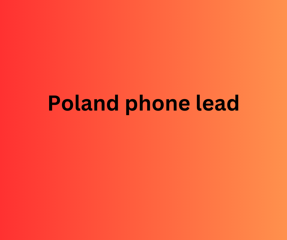 poland phone lead