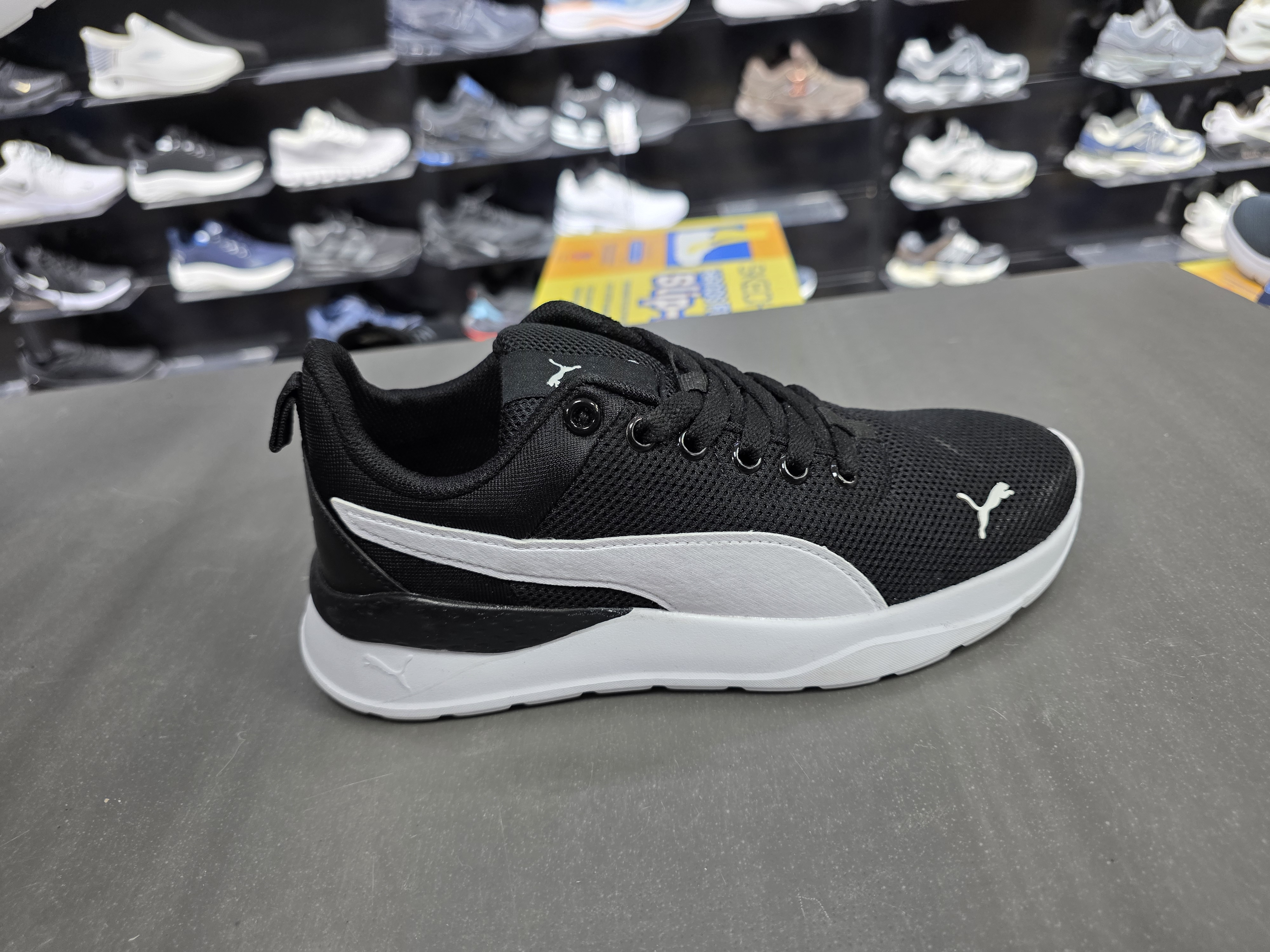 Puma Anzarun Lıte Siyah Spor Ayakkabı tam kalip