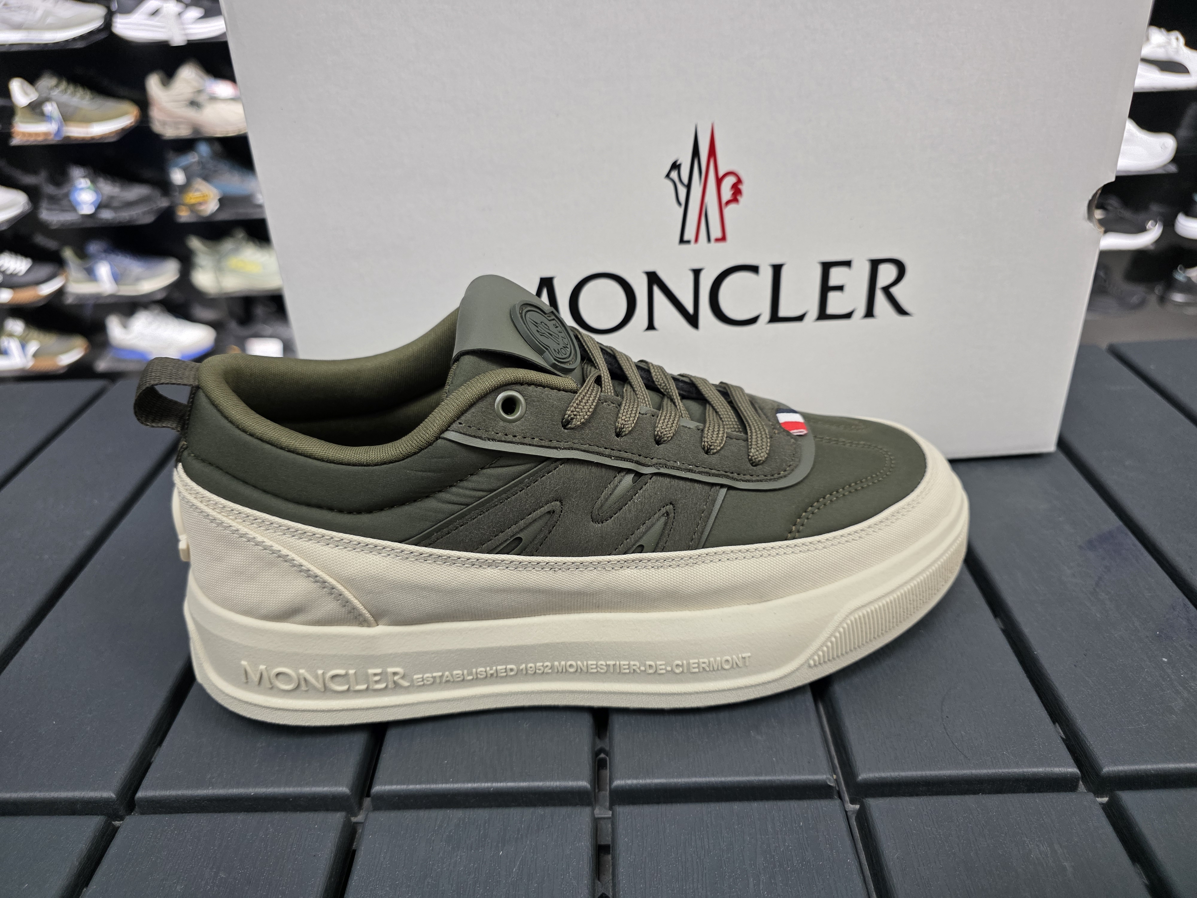 Moncler yazlik dar kalip spor ayakkabi
