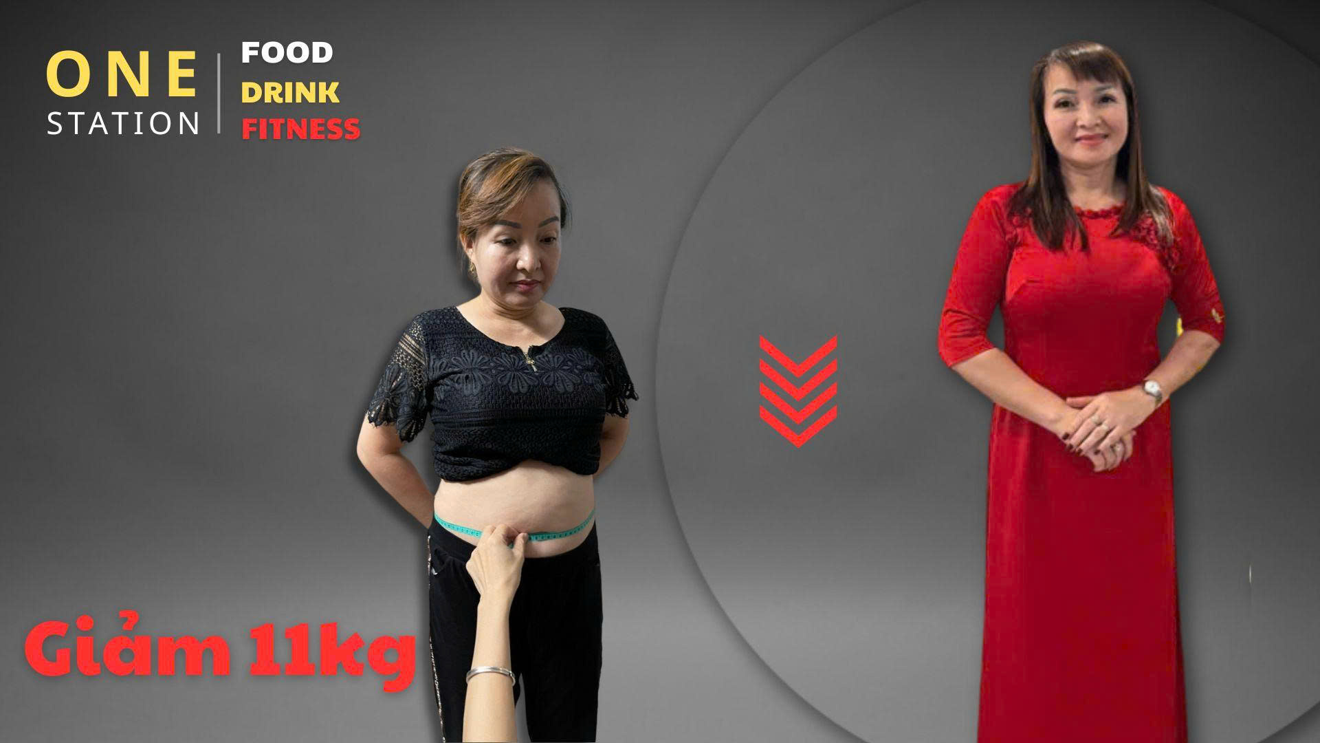 Kết quả giảm cân Before After 8