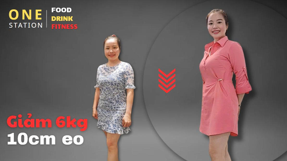 Kết quả giảm cân Before After 10