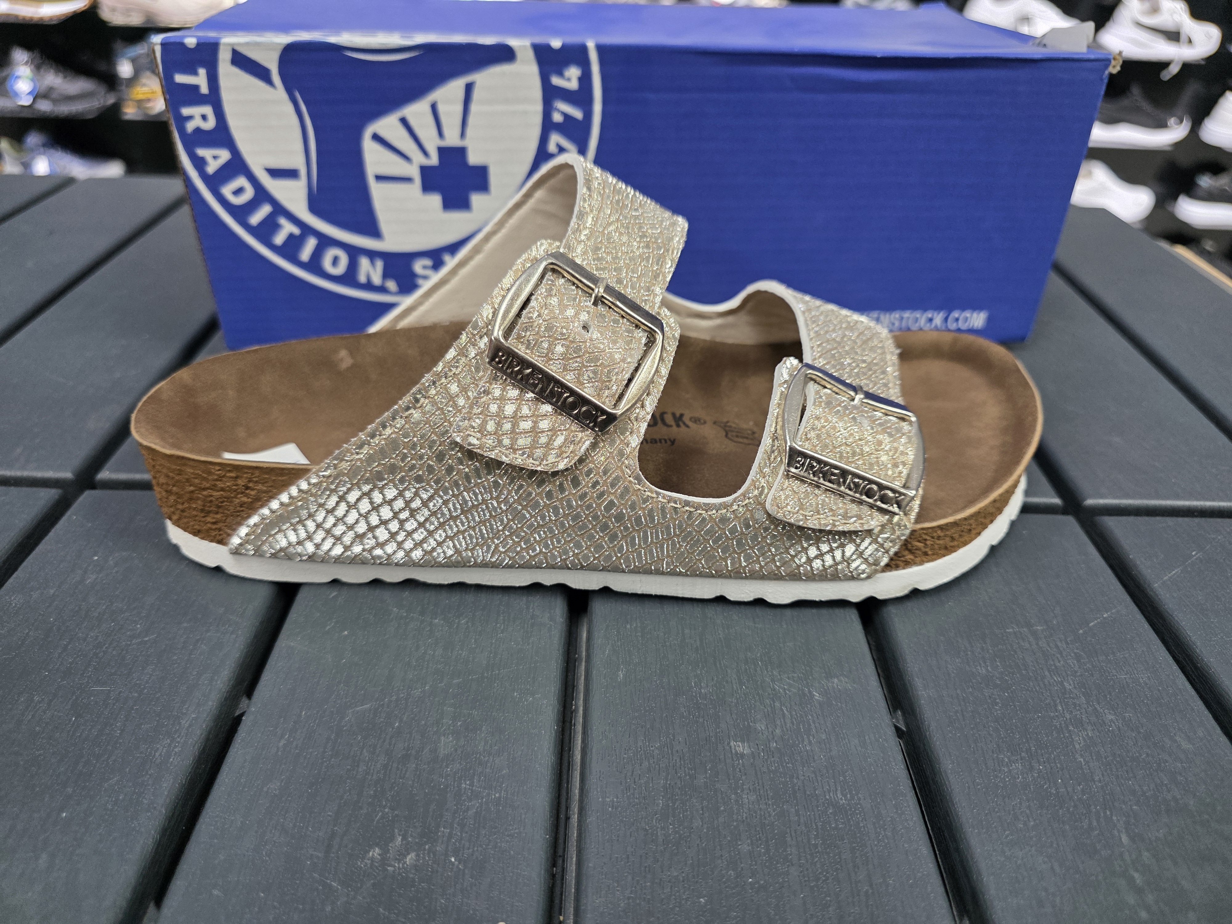 Birkenstock klasik çift toka tam kalip