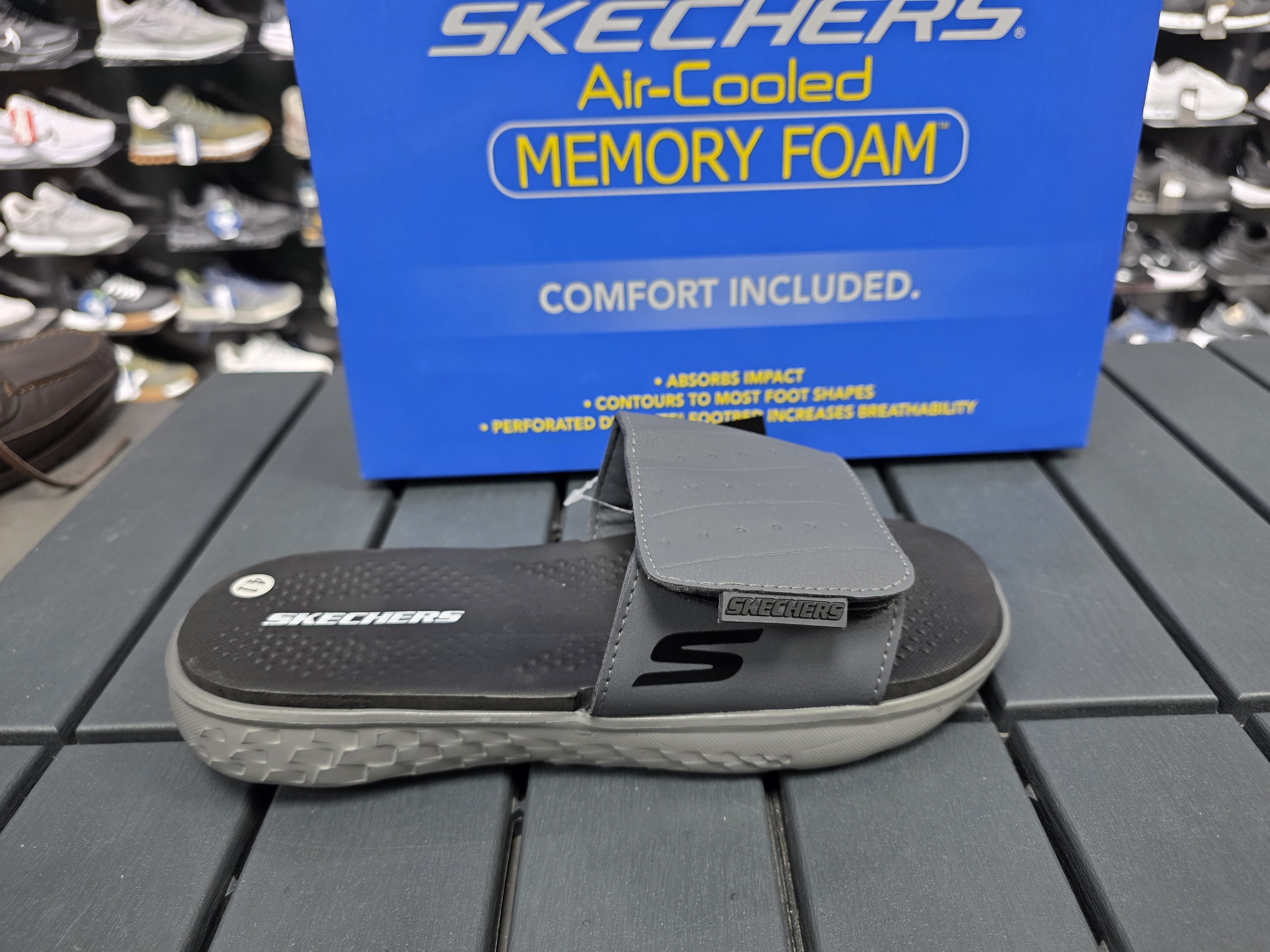 Skechers ortopedik cirtli erkek terlik