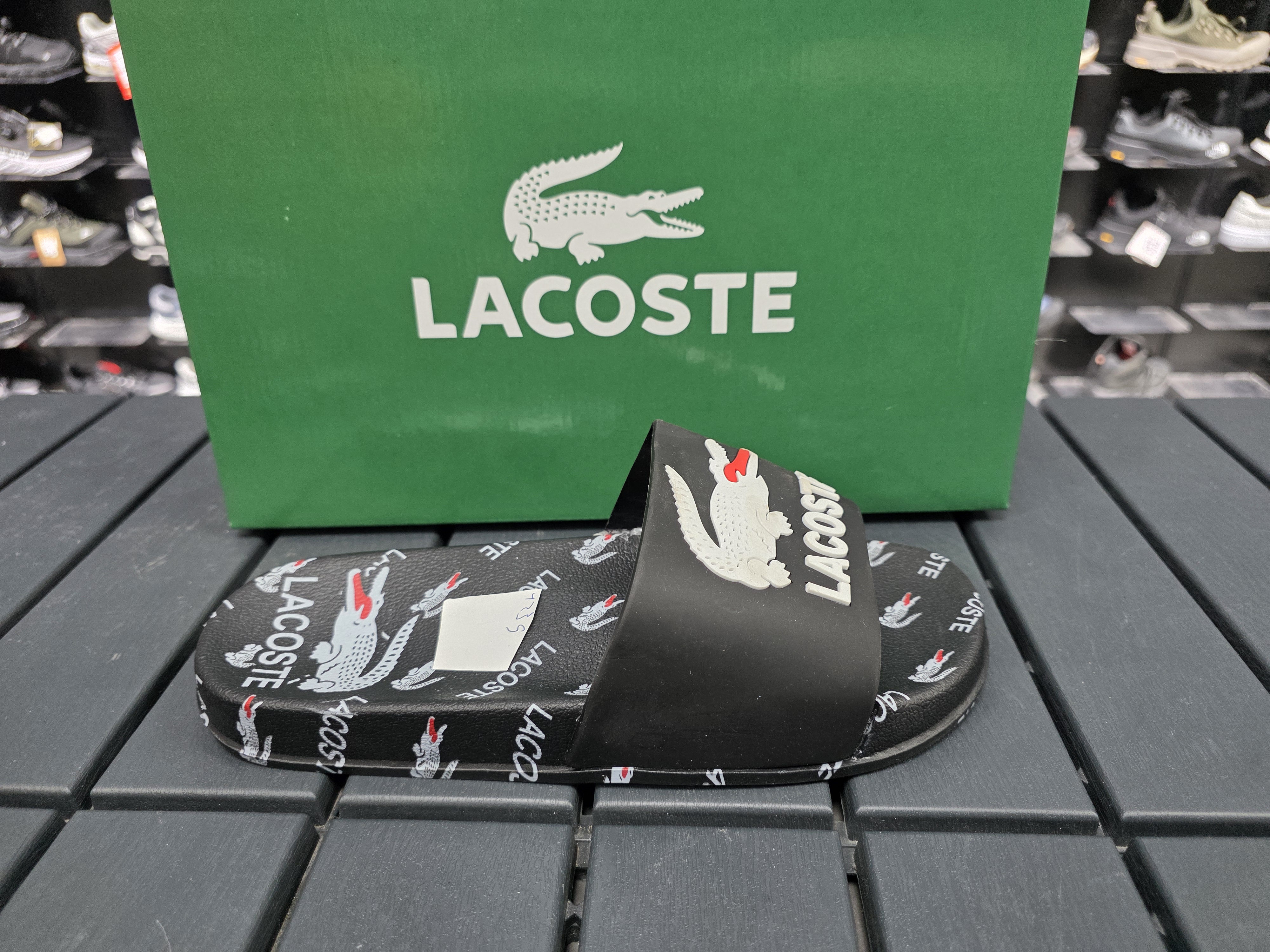 Lacoste erkek terlik tam kalip ortopedik