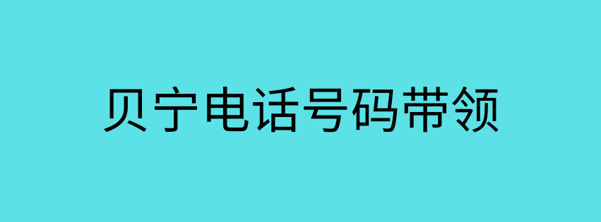 贝宁电话号码带领