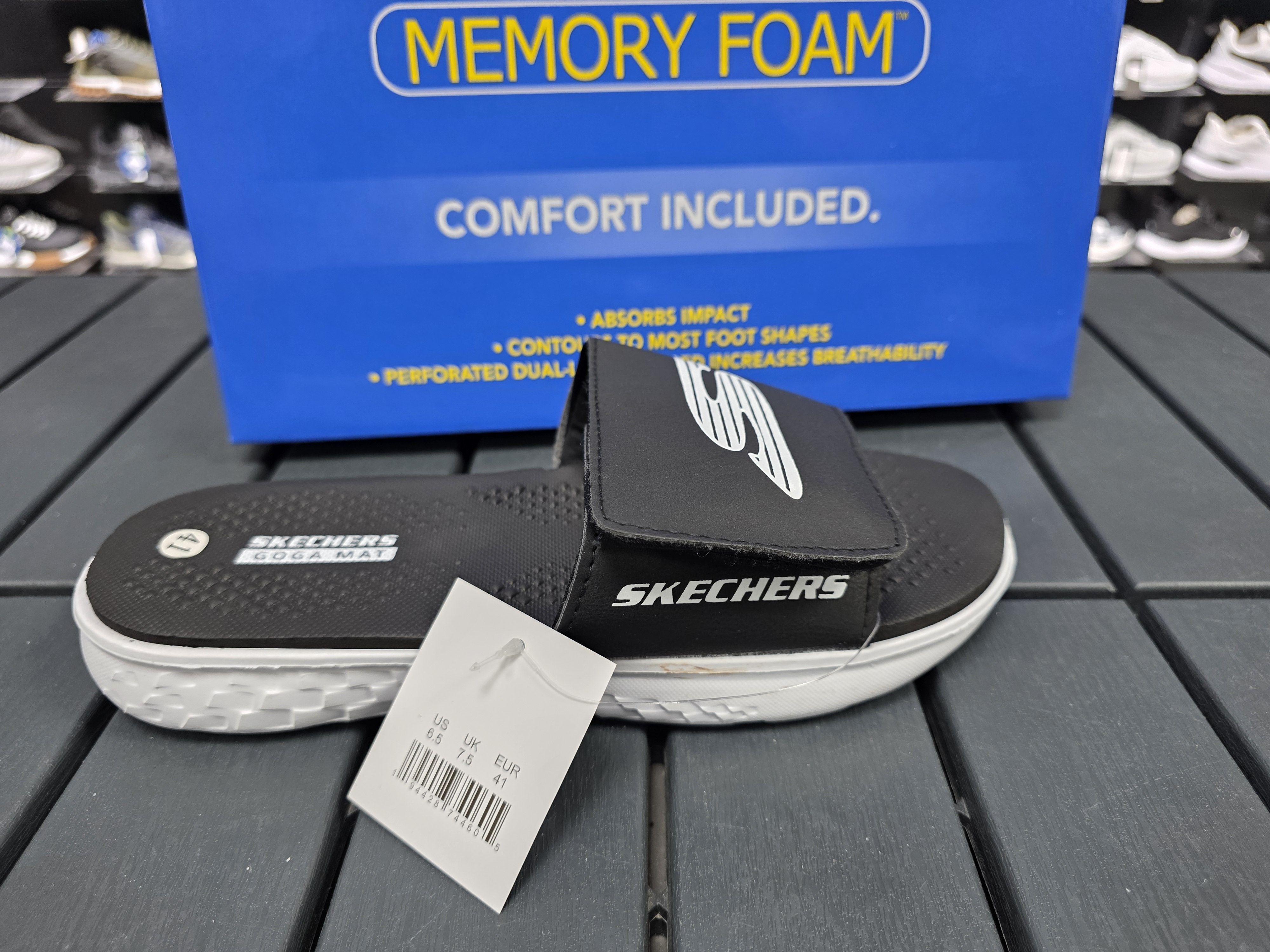 Skechers ortopedik erkek terliği tam kalip