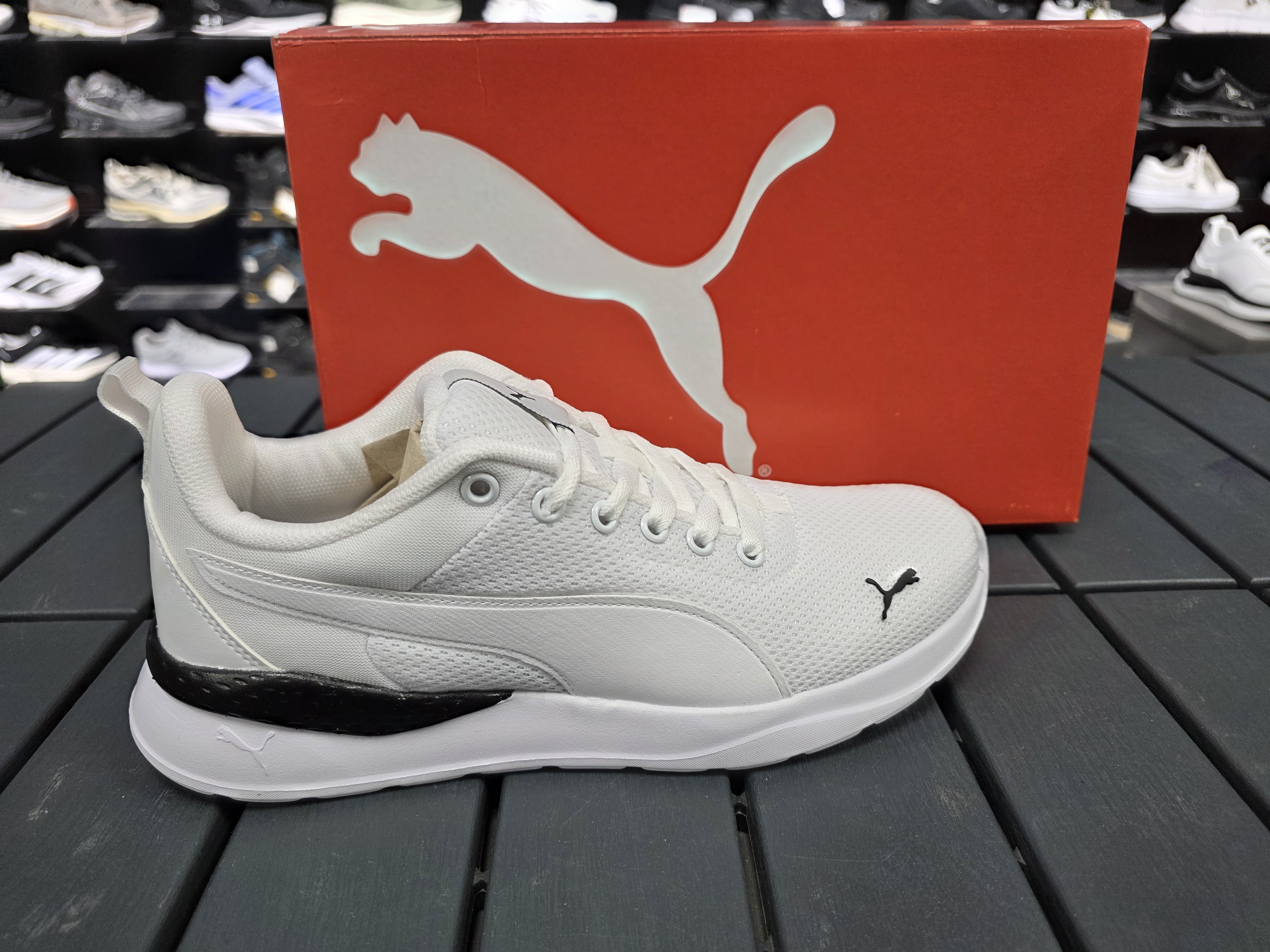 Puma Anzarun Lıte Siyah Spor Ayakkabı tam kalip