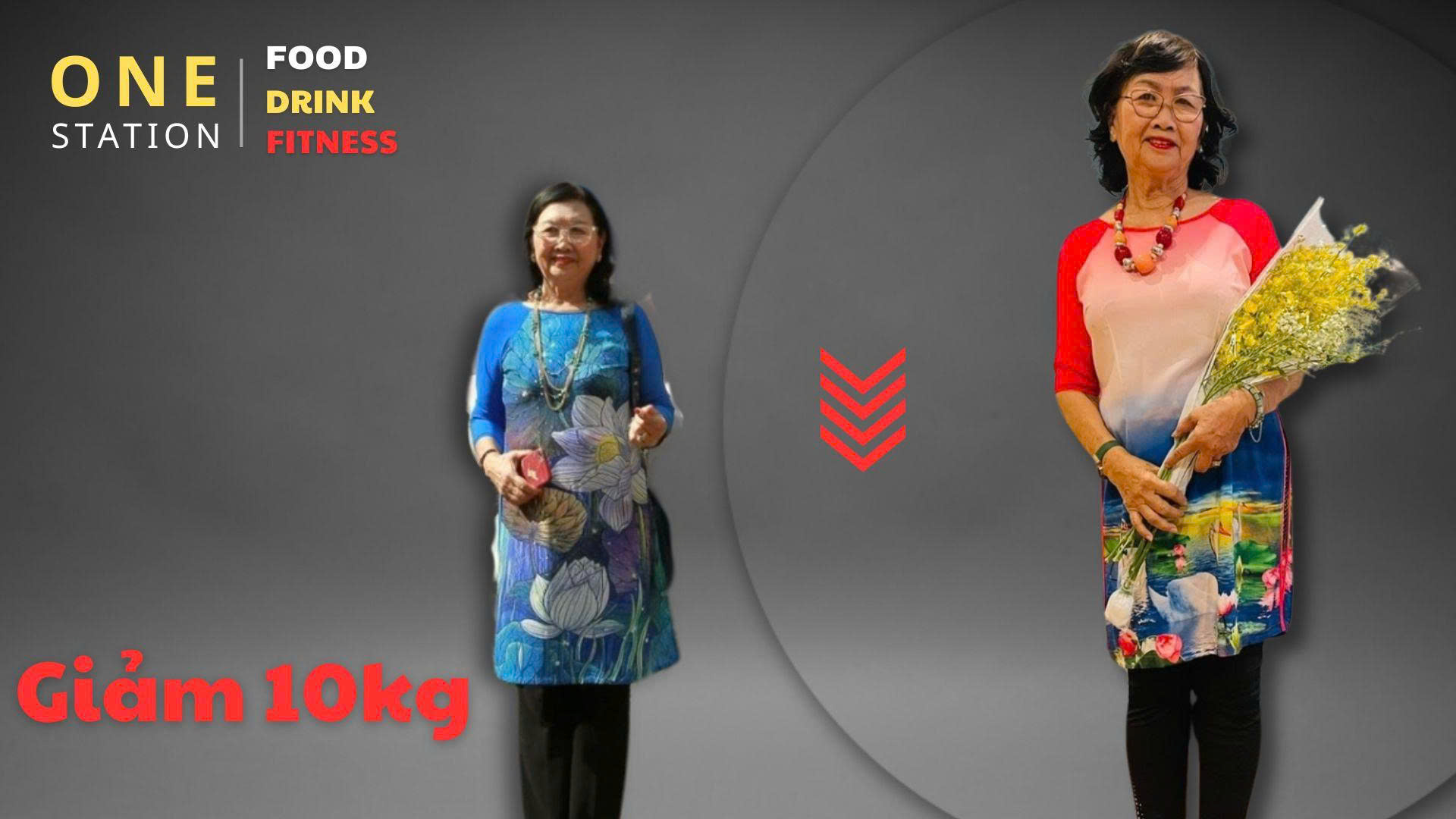 Kết quả giảm cân Before After 12