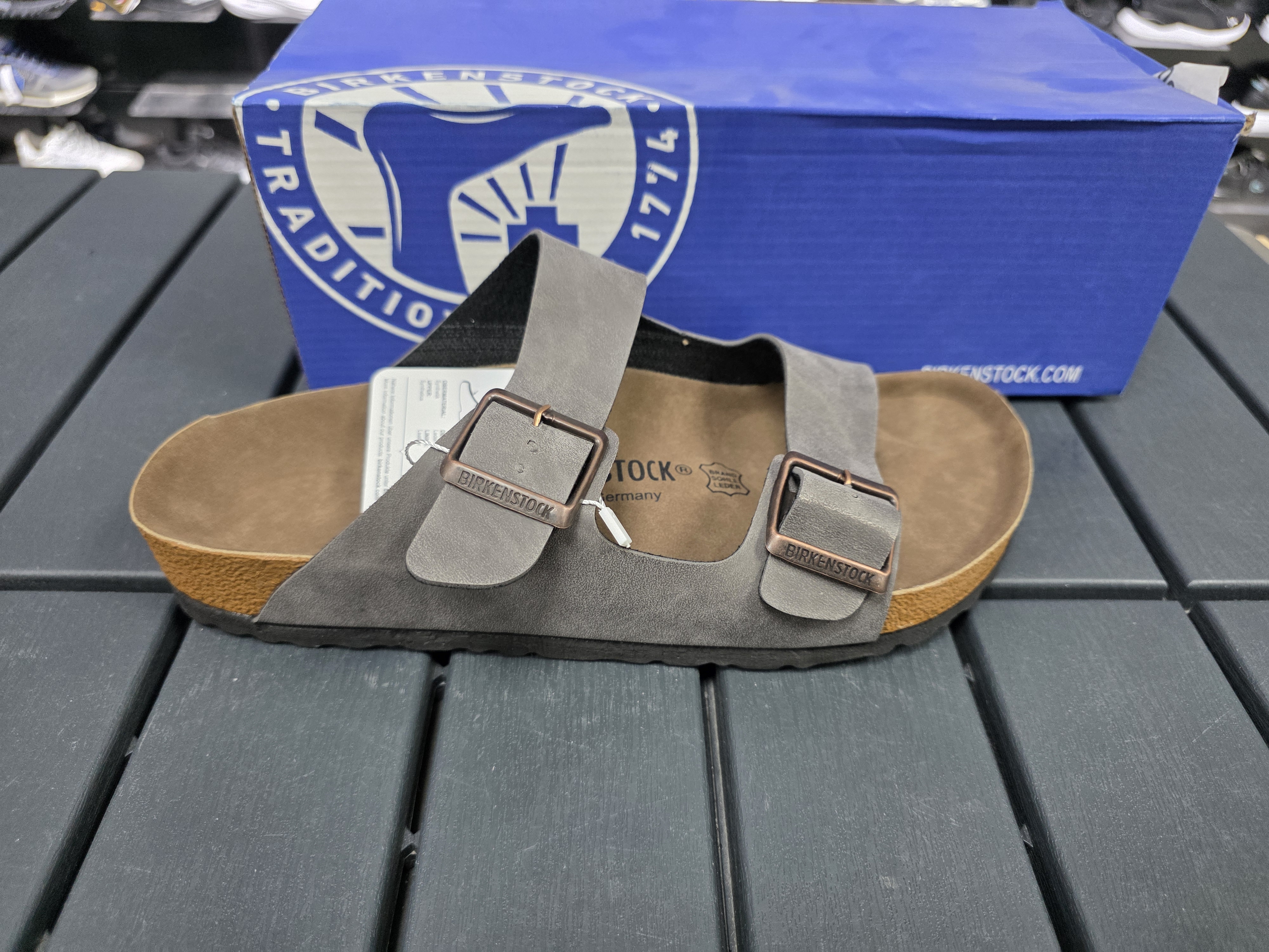 Birkenstock klasik çift toka tam kalip