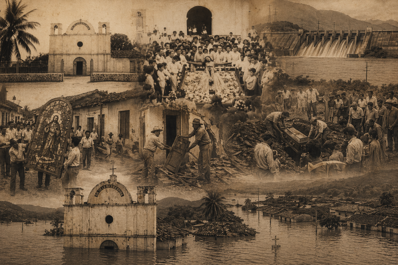 Transformación territorial de La Concordia por la construcción de La Angostura