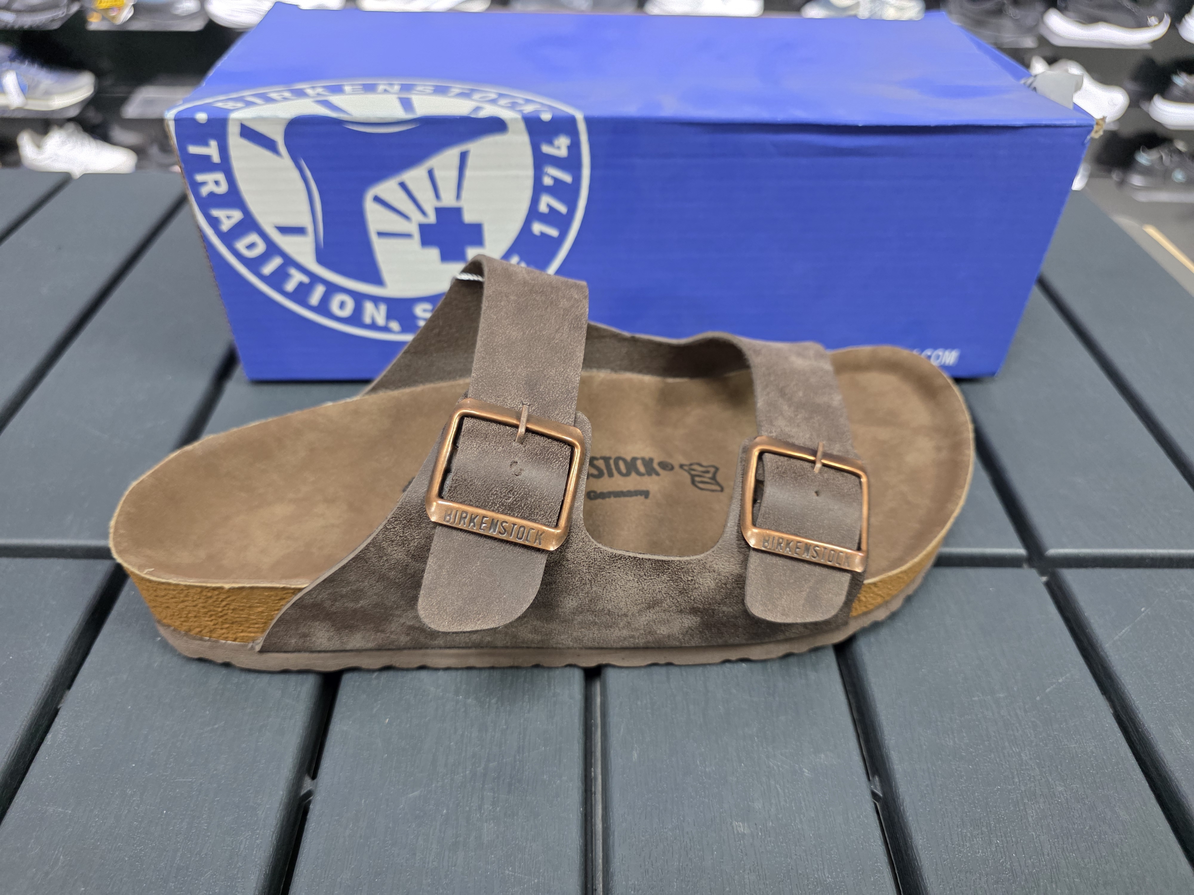 Birkenstock klasik çift toka tam kalip