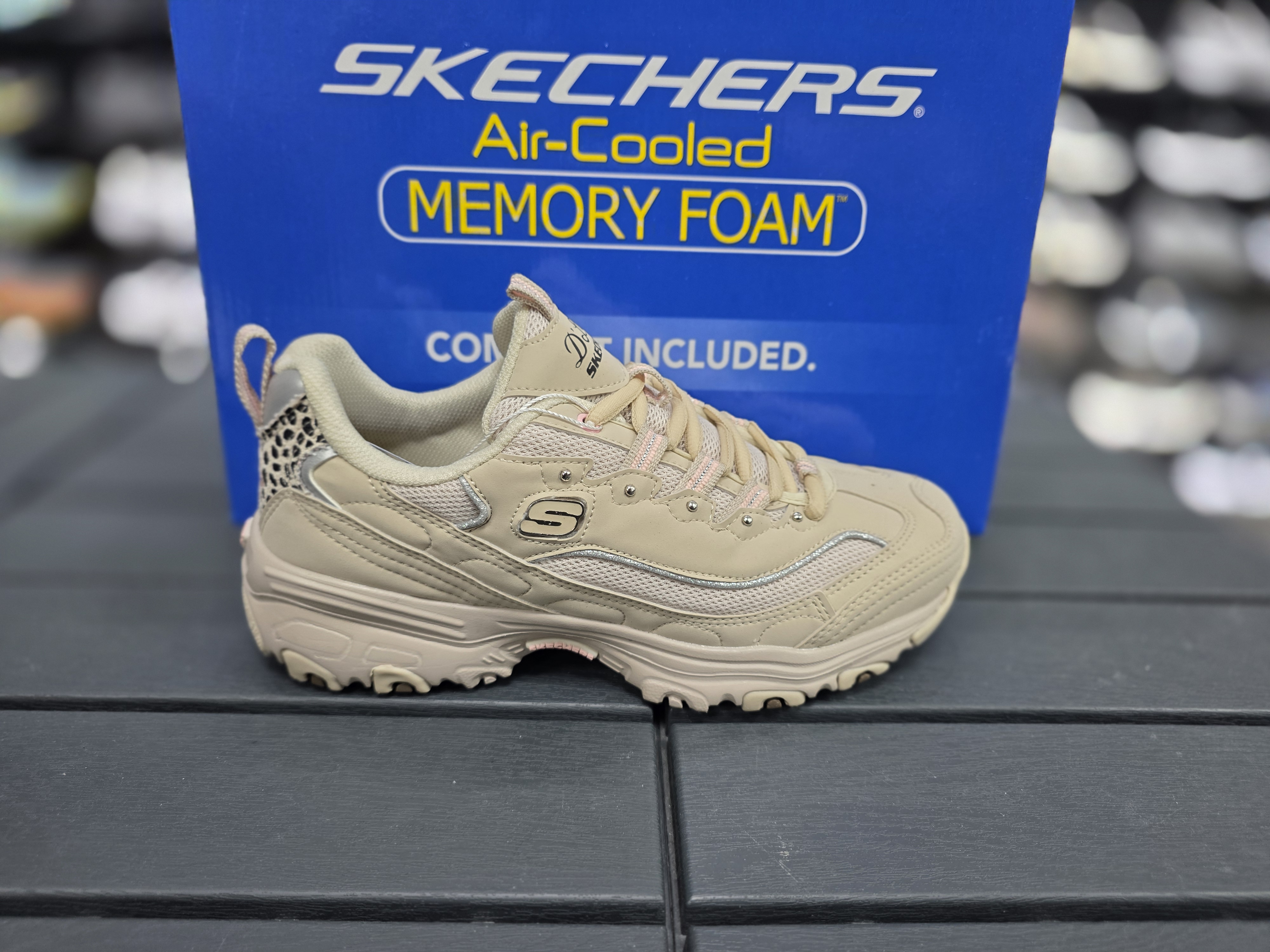 Skechers d lites bayan spor ayakkabi tam kalip