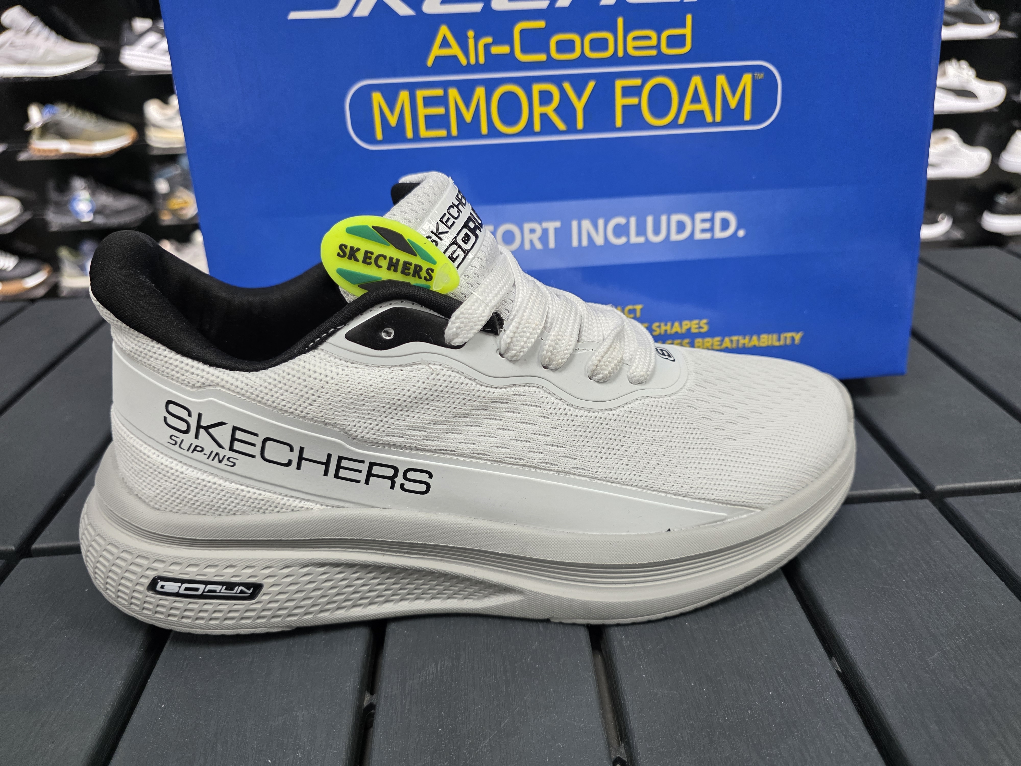 skechers go run trıko spor ayakkabi tam kalip