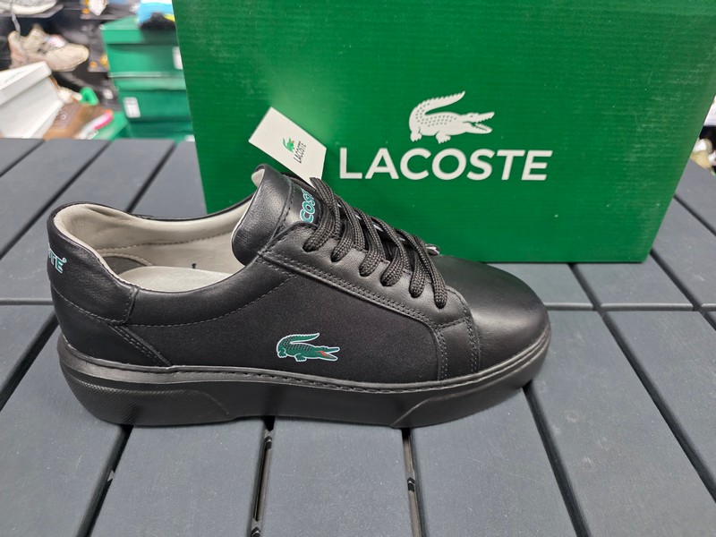 hakıkı derı lacoste snekars tam kalıp dıkıslı ortopedık