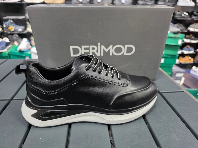 Hakiki deri ortopedik ithal taban derimod snekars tam kalip