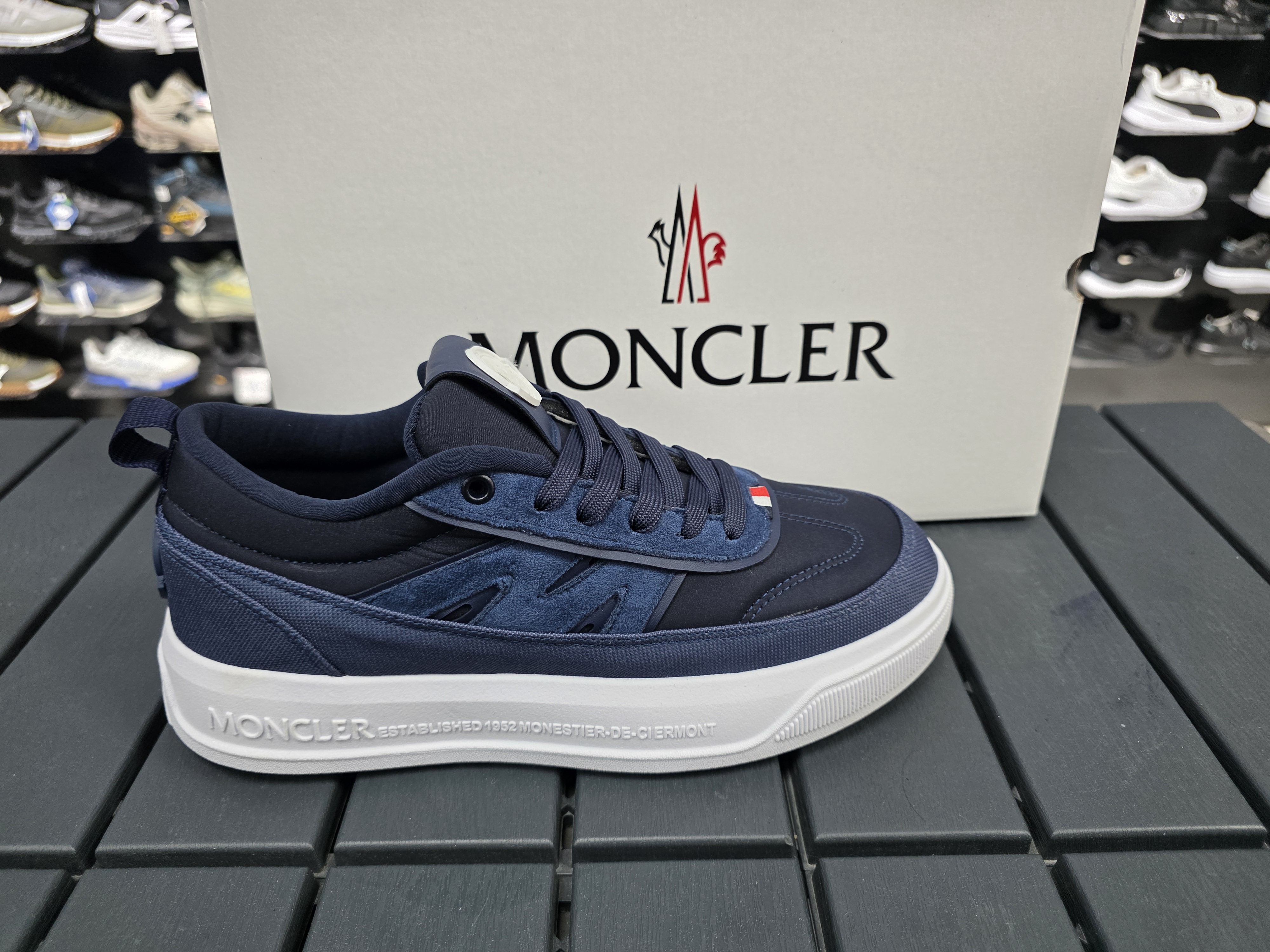 Moncler yazlik dar kalip spor ayakkabi