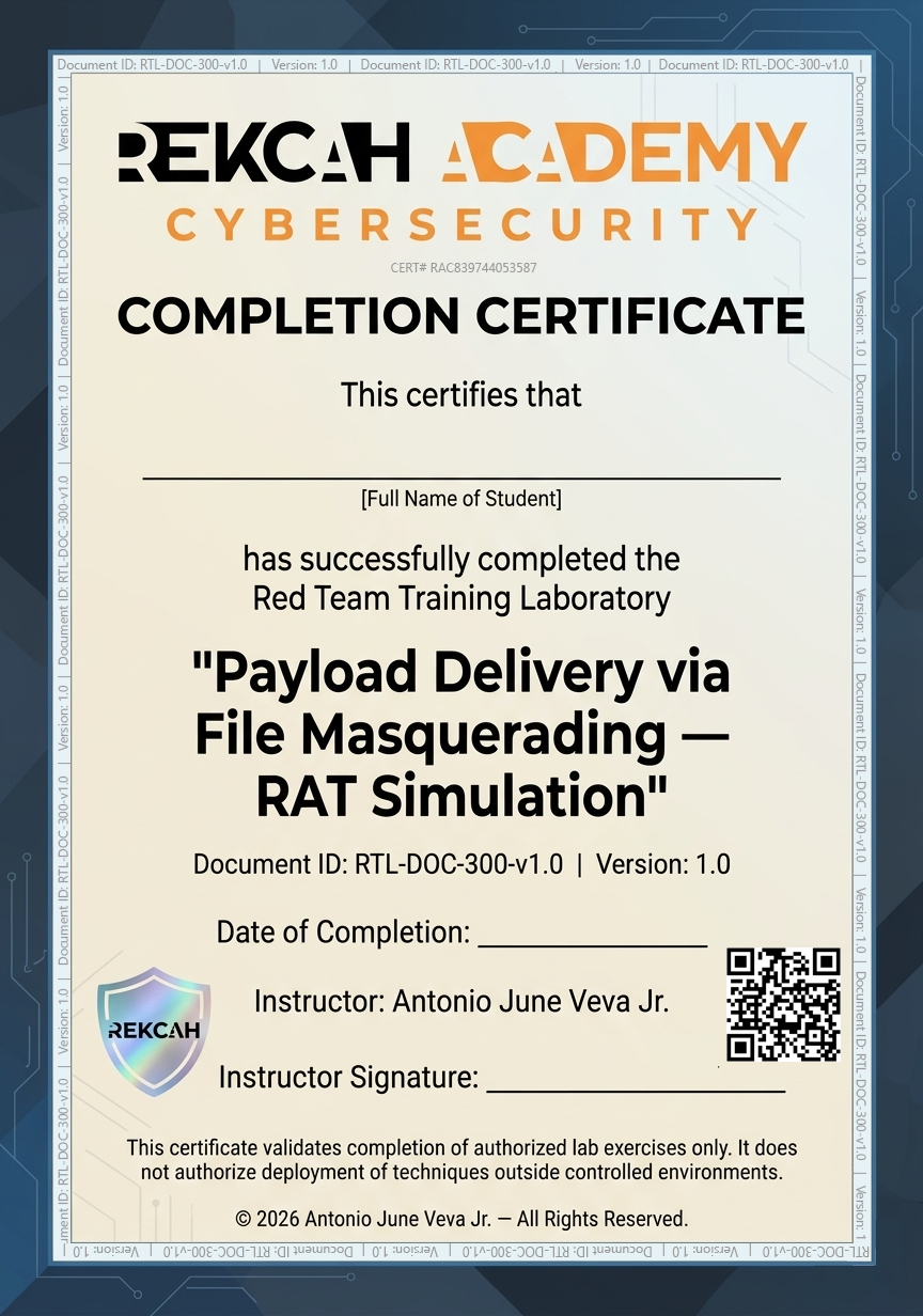 Certificate Sample