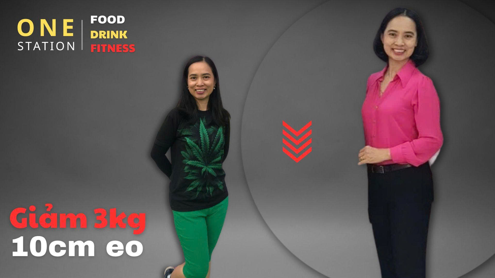 Kết quả giảm cân Before After 13