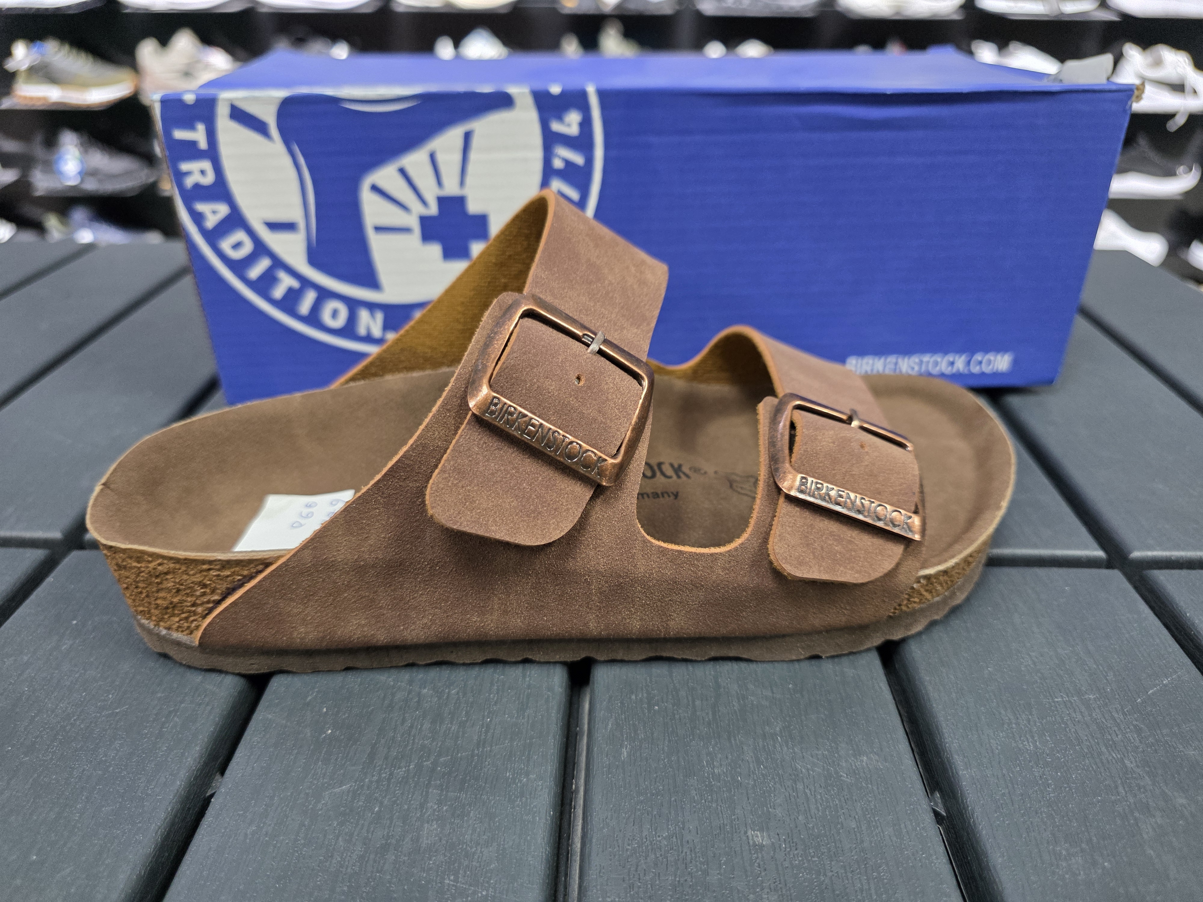 Birkenstock klasik çift toka tam kalip