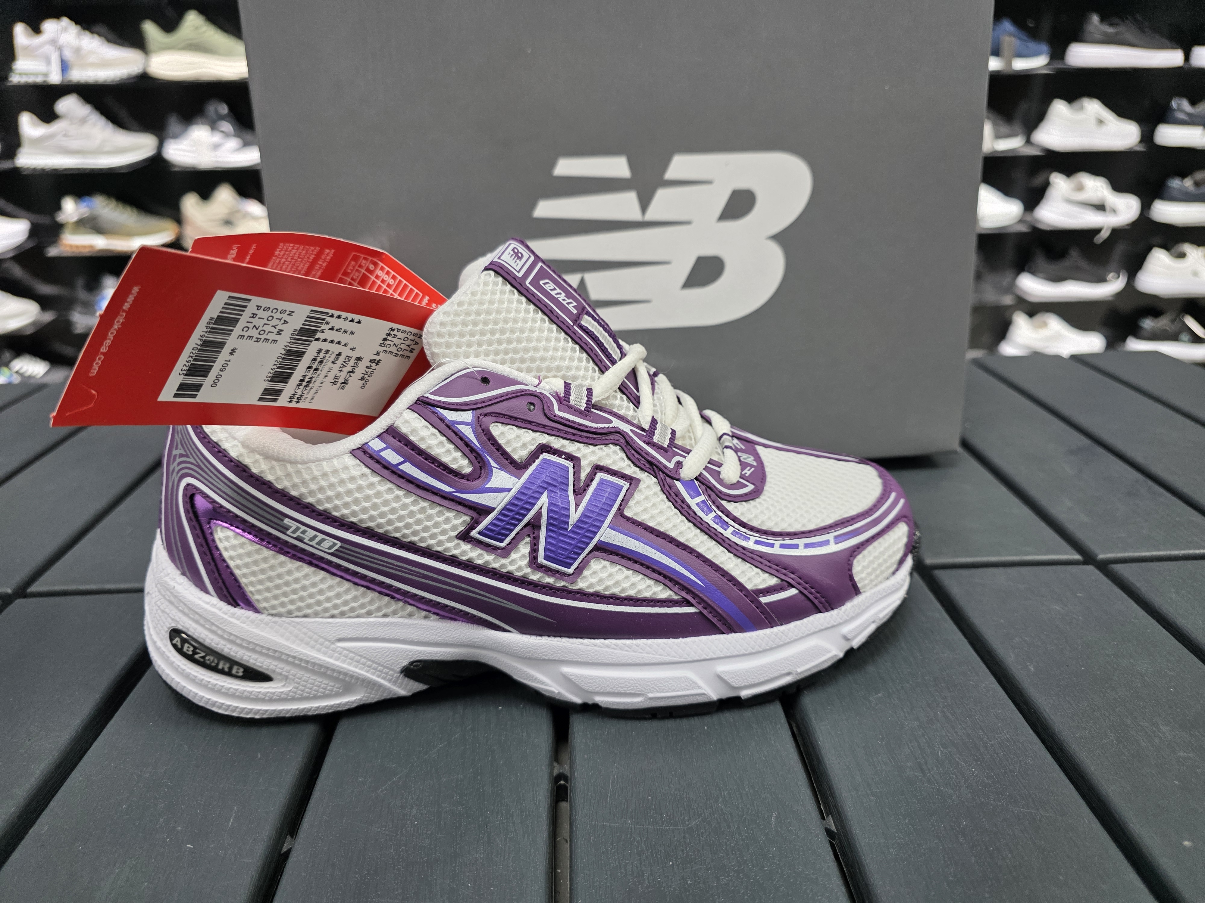 New blance 740 modeli tam kalip yazlik