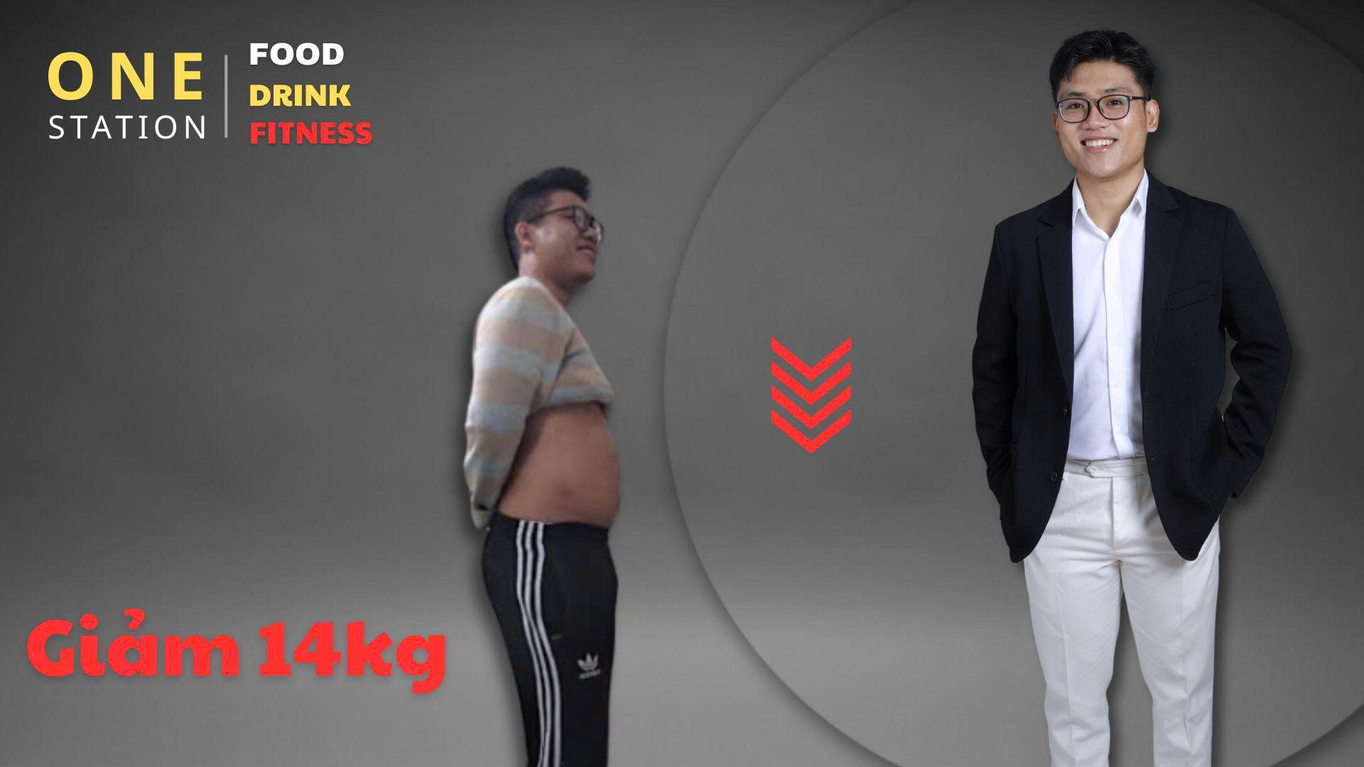 Kết quả giảm cân Before After 3