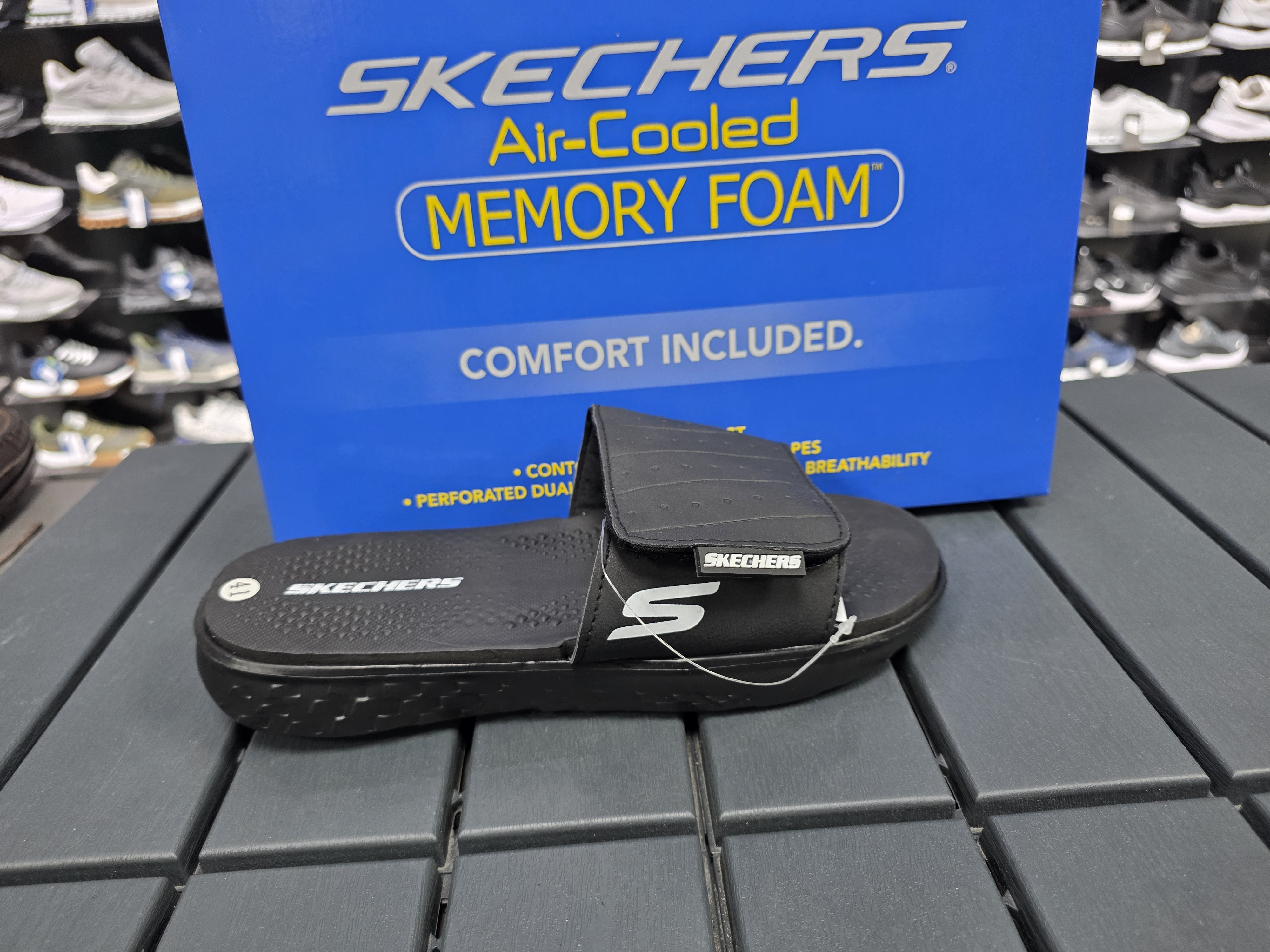 Skechers ortopedik cirtli erkek terlik
