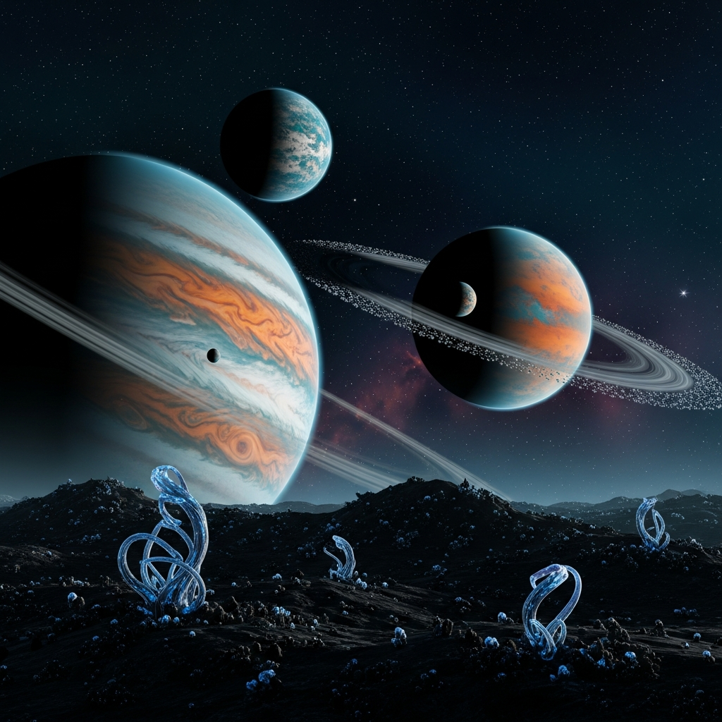 Intergalactic / Sci‑Fi aesthetic image