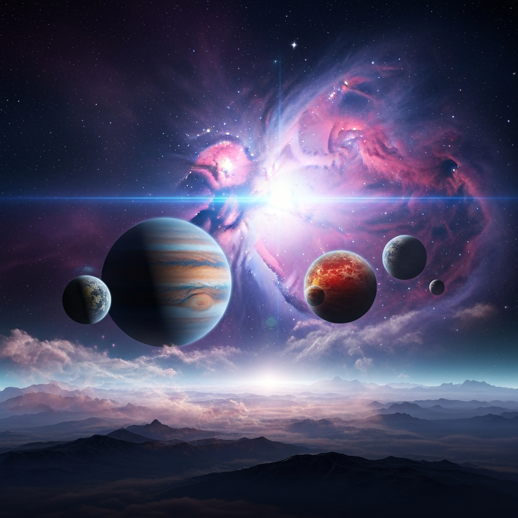 Intergalactic / Sci‑Fi aesthetic image