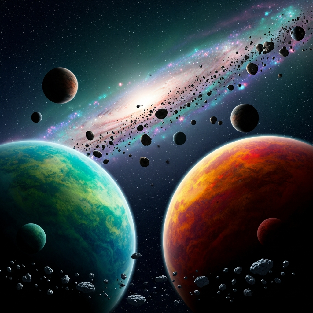 Intergalactic / Sci‑Fi aesthetic image