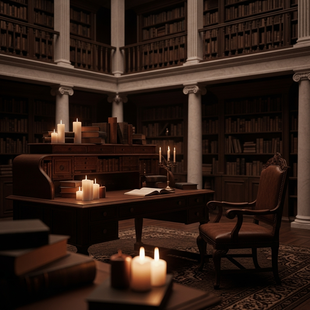 Dark Academia görsel