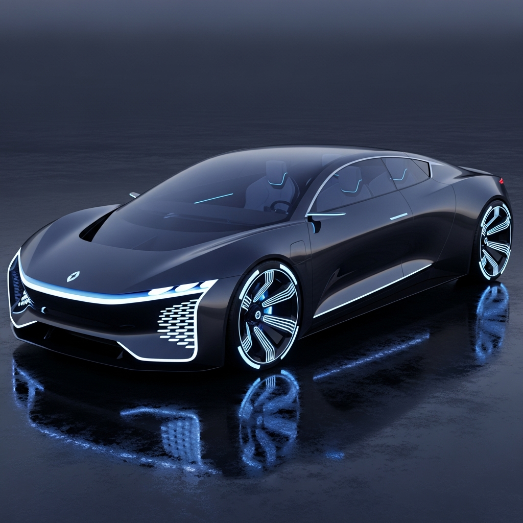 futuristic car design изображение