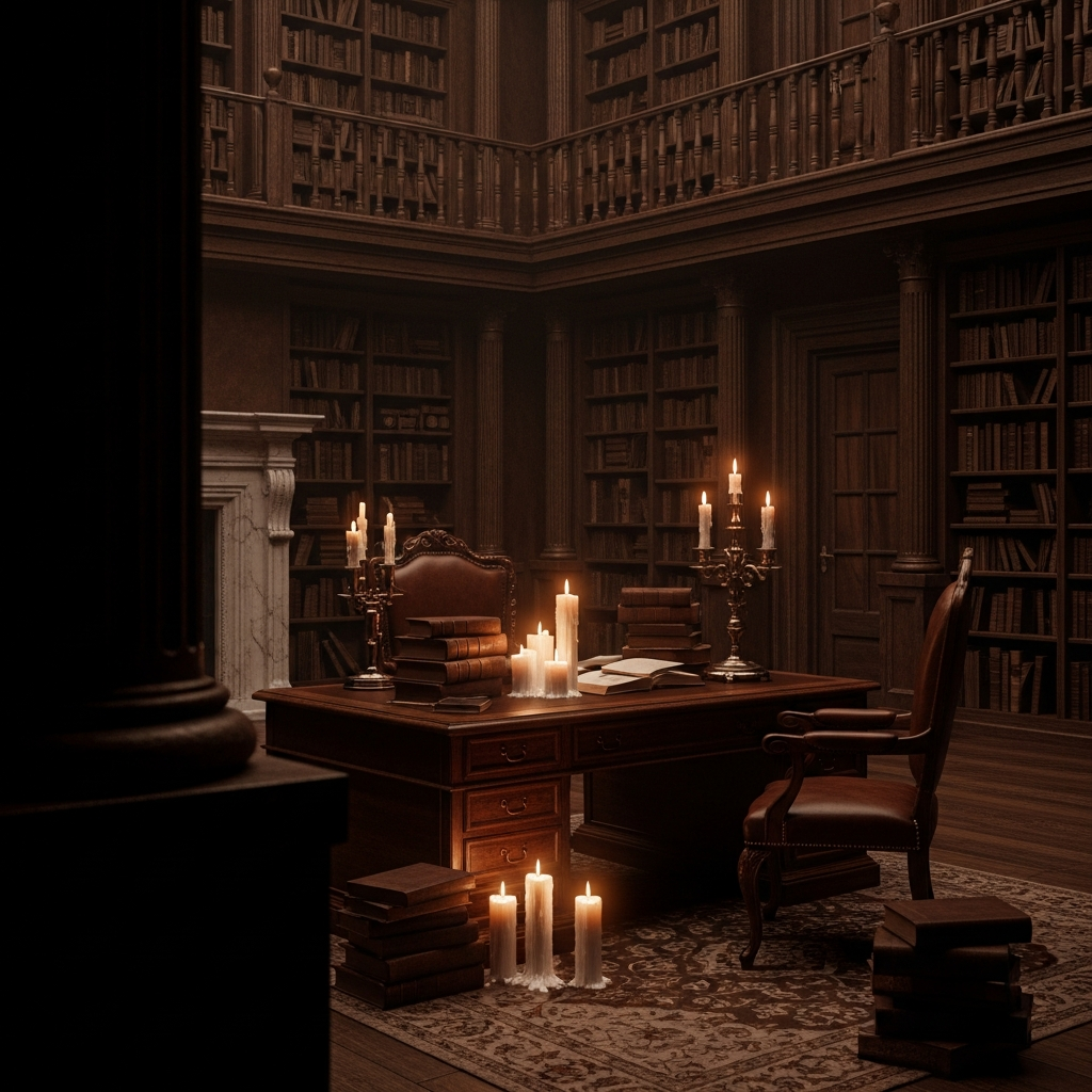 Dark Academia görsel