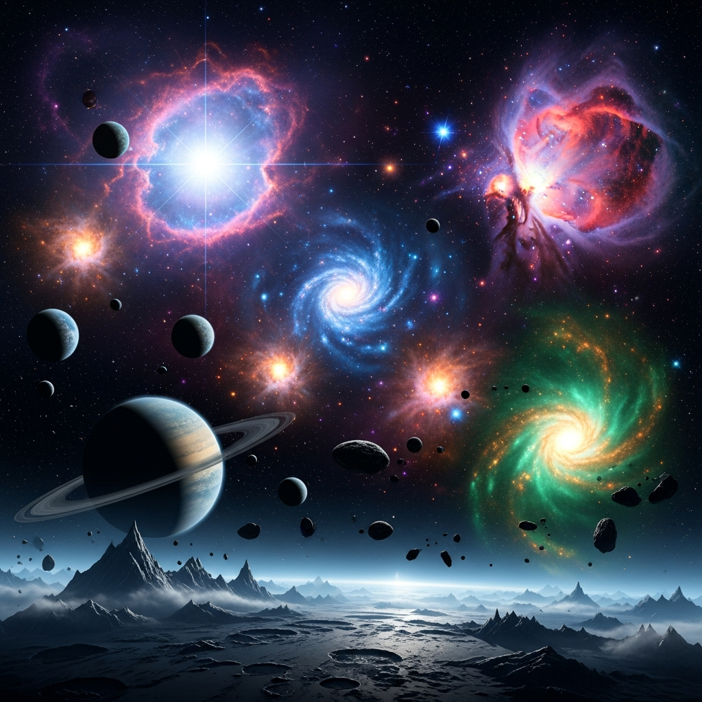 Intergalactic / Sci‑Fi aesthetic image