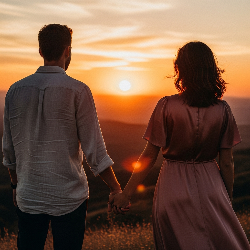 Romantic Couple – Cinematic Style obraz