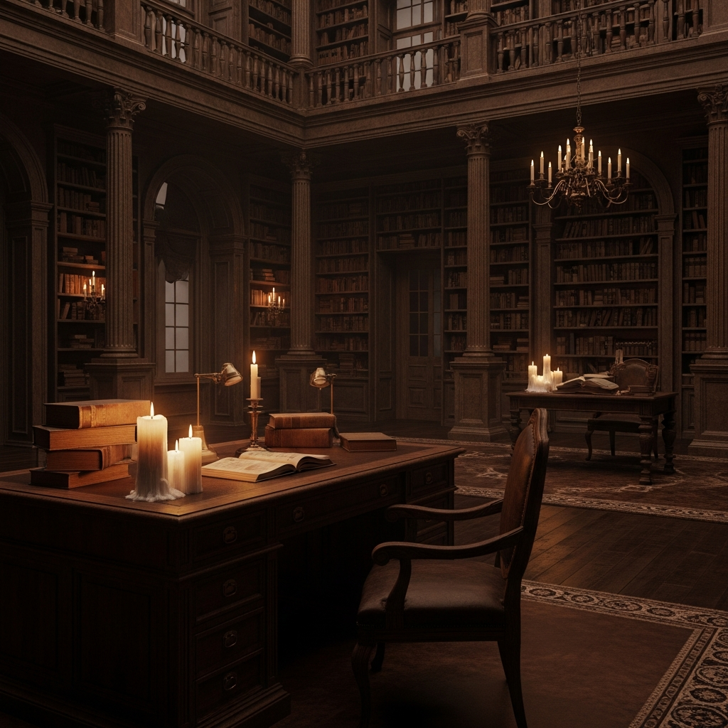 Dark Academia görsel