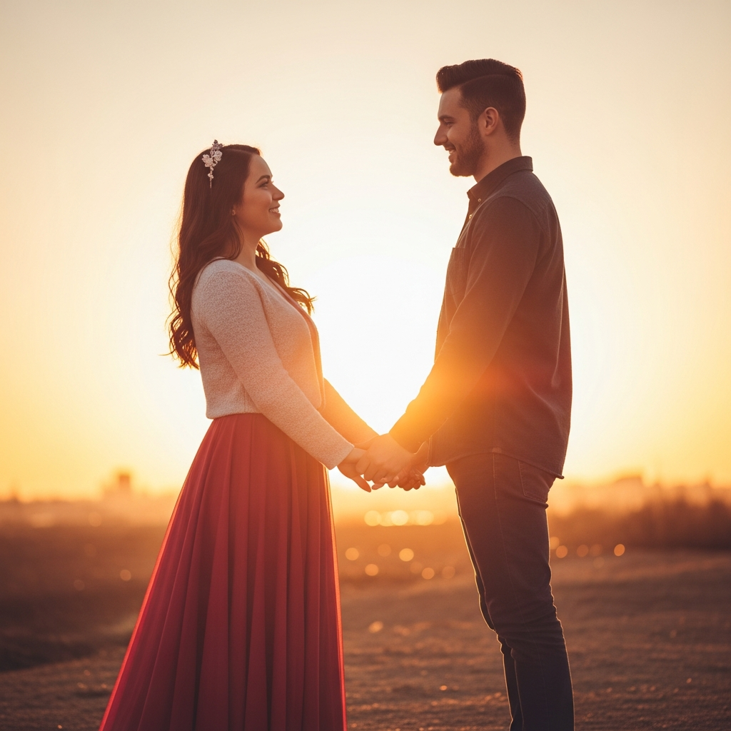 Romantic Couple – Cinematic Style obraz