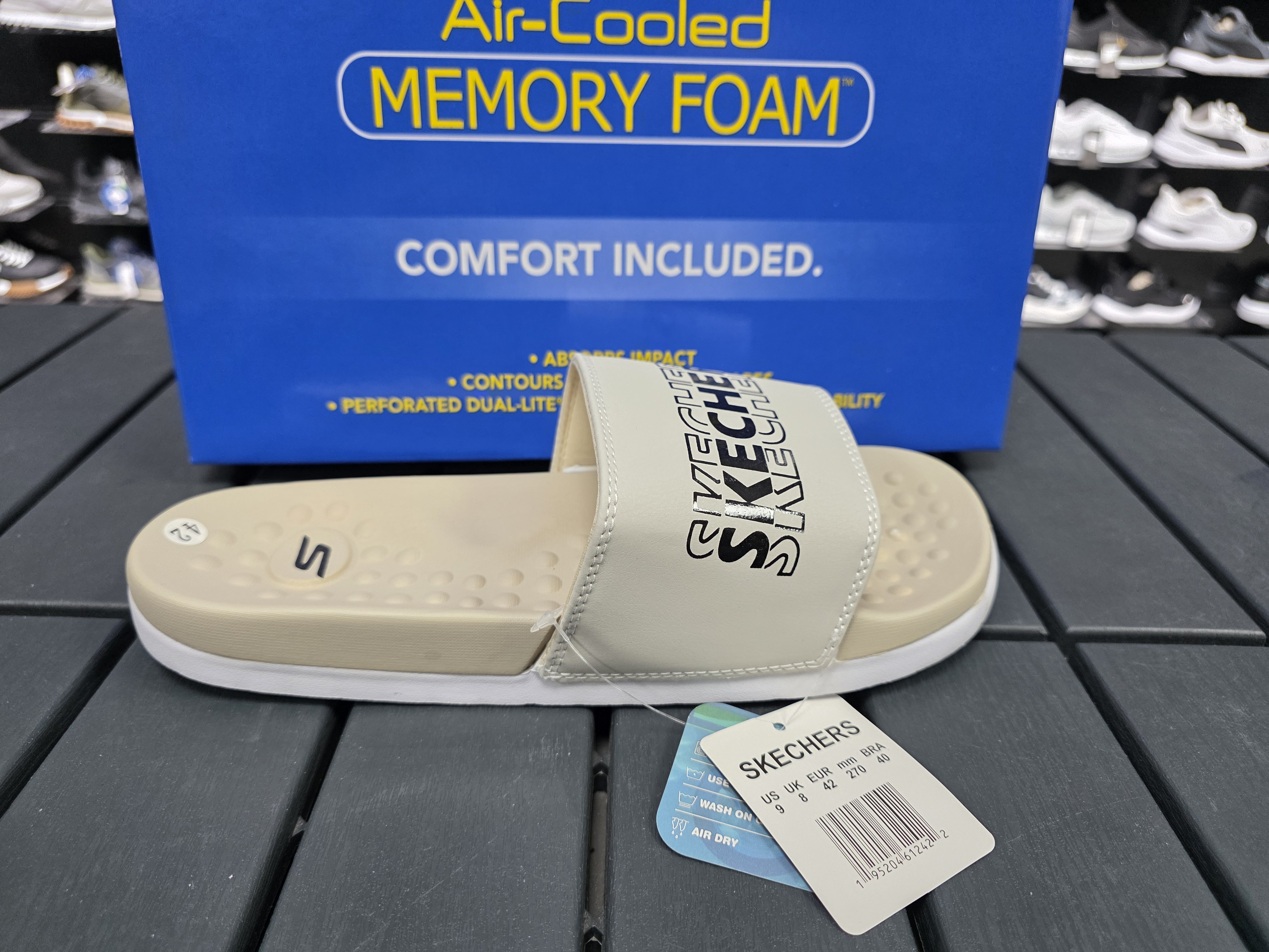 Skechers ortopedik erkek terliği tam kalip