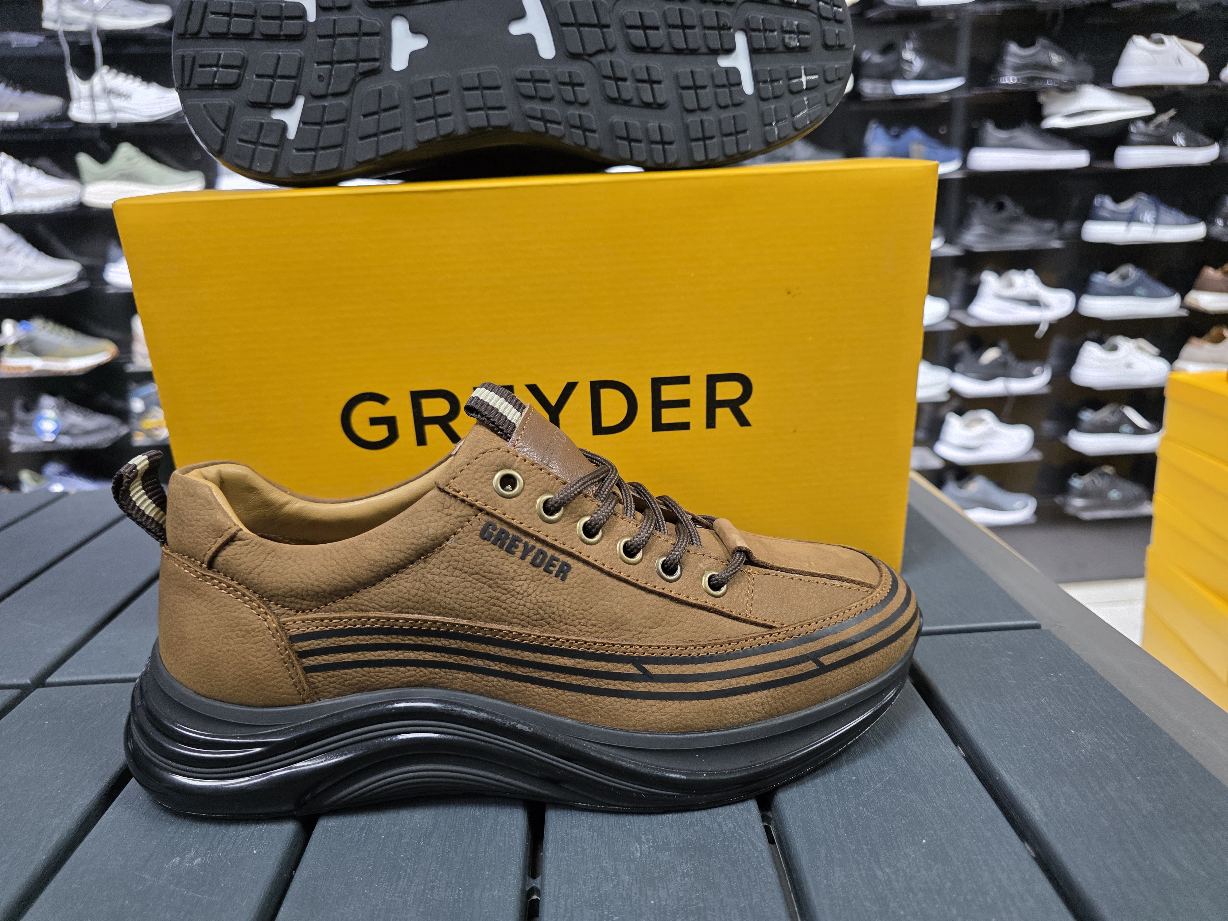 Hakiki deri ortopedik uzay taban tam.kalip greyder