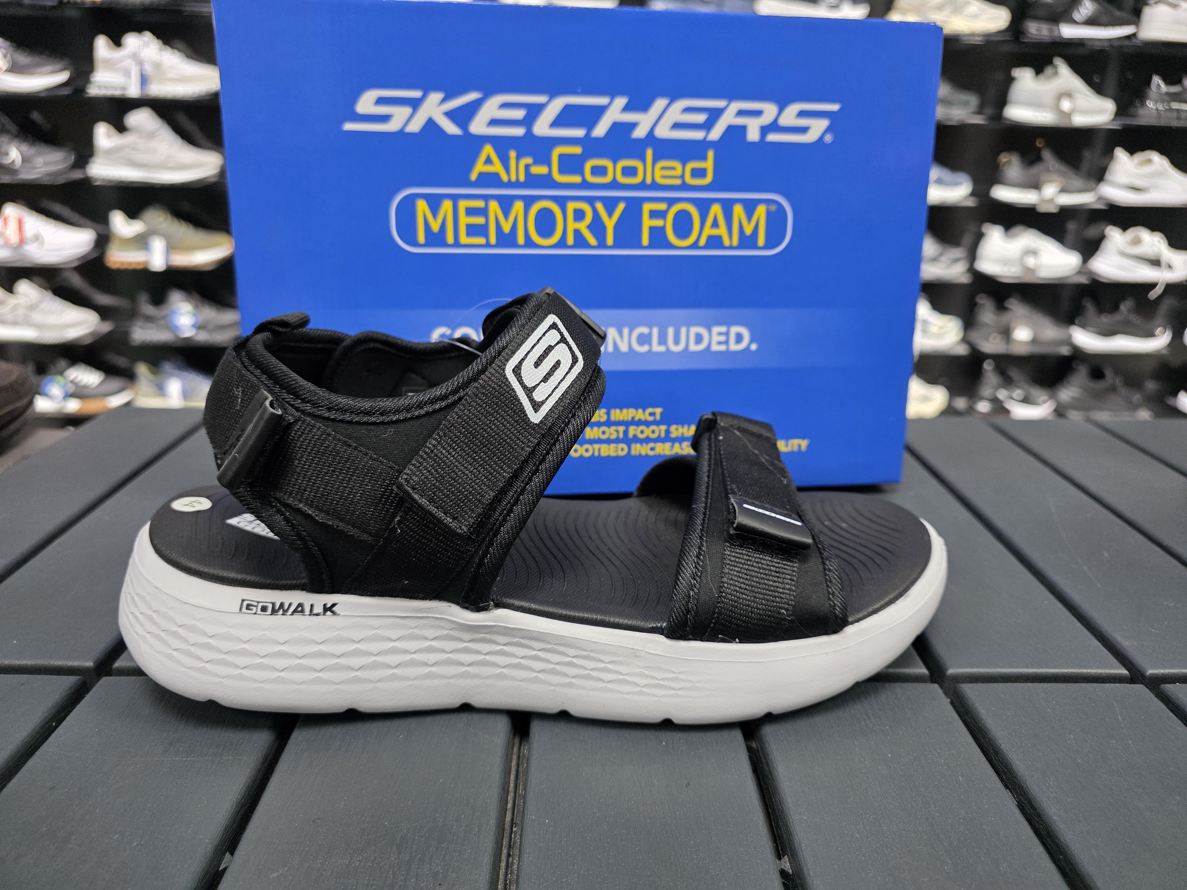 Skechers ortopedik cirtli erkek sandalet