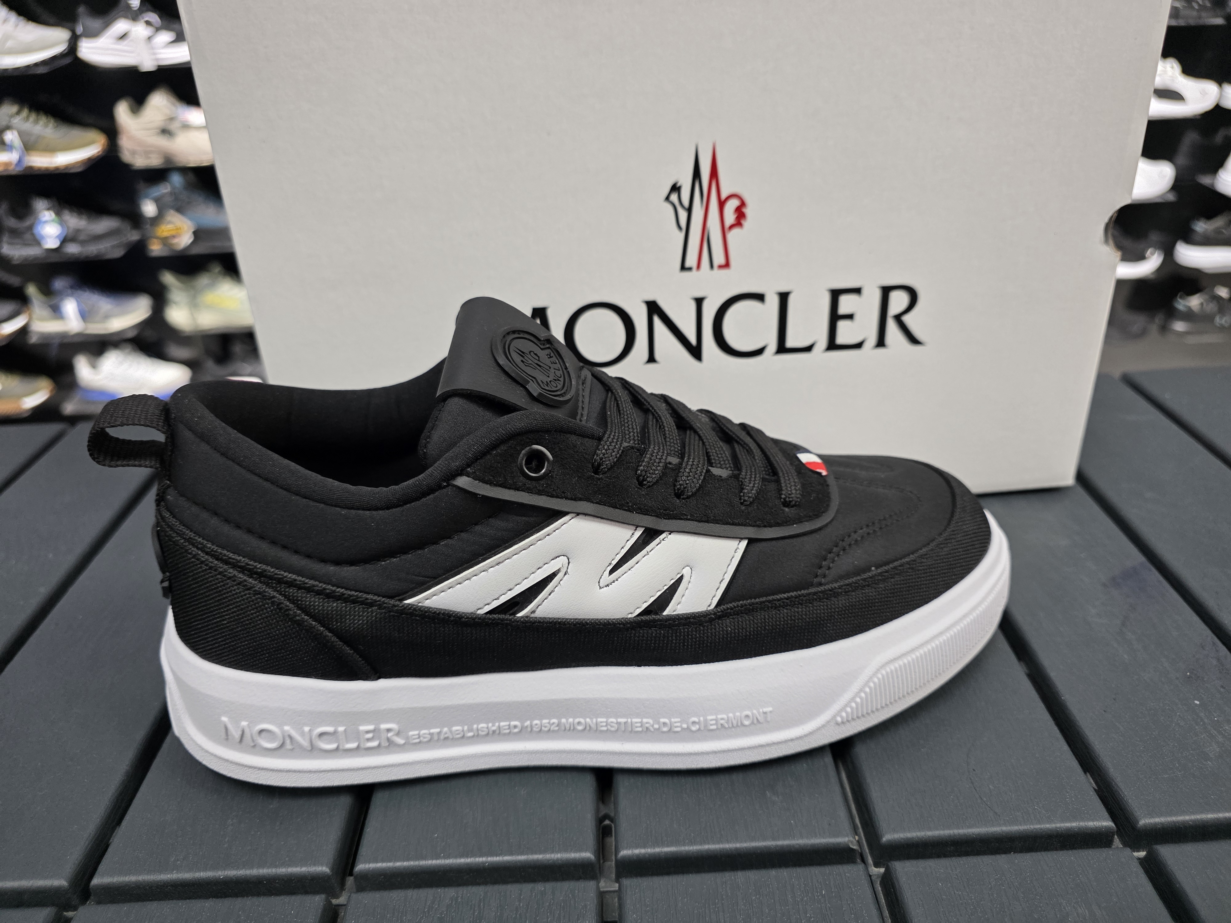 Moncler yazlik dar kalip spor ayakkabi