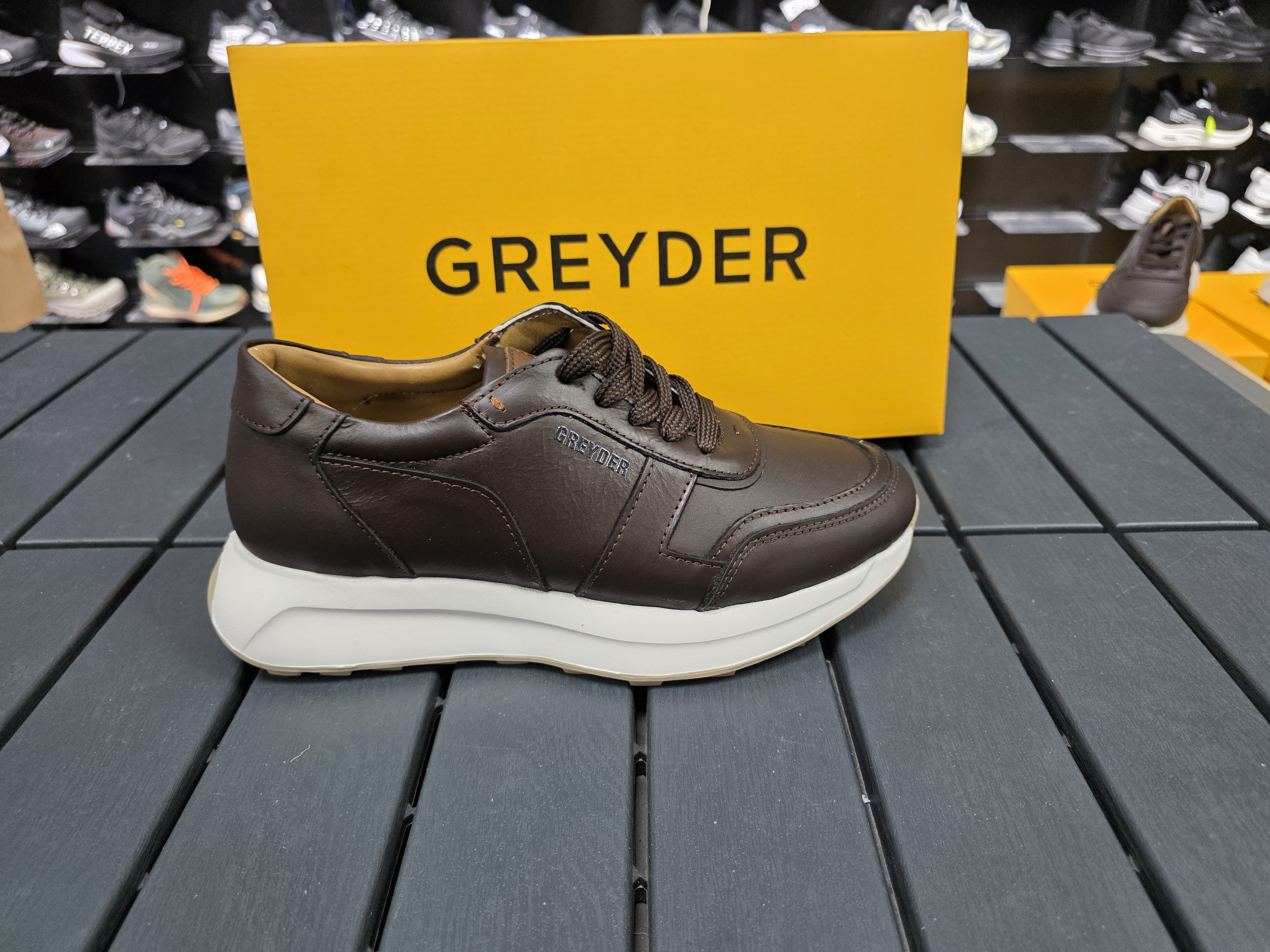 Hakiki deri greyder tam kalip ortopedik