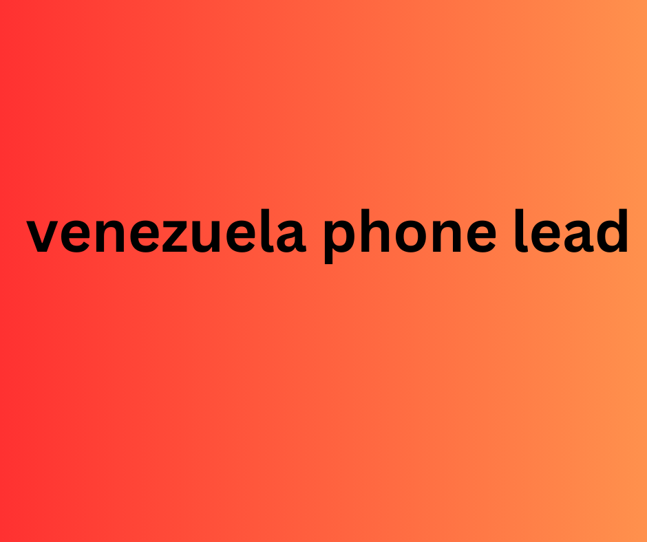 venezuela phone lead