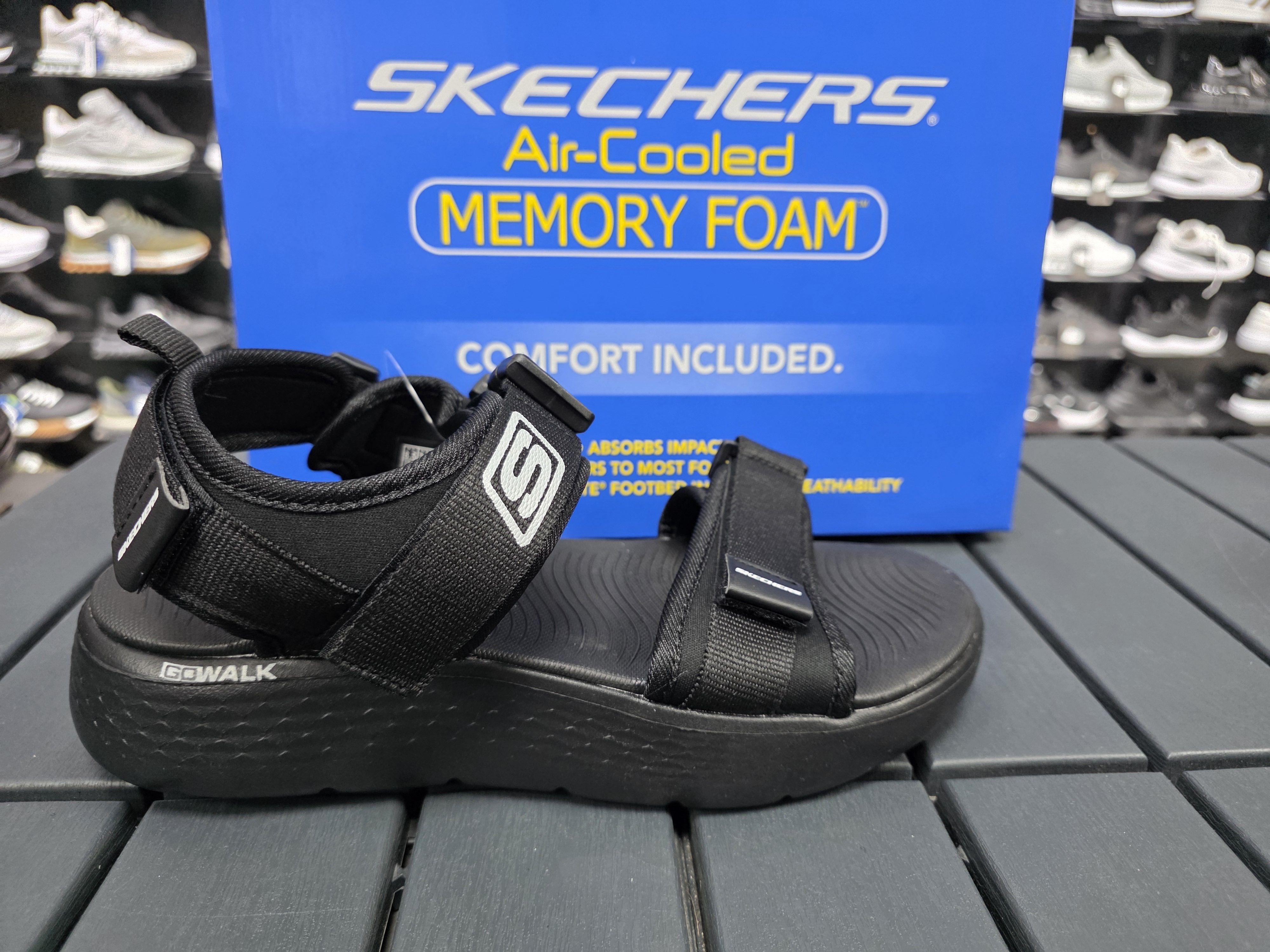 Skechers ortopedik cirtli erkek sandalet