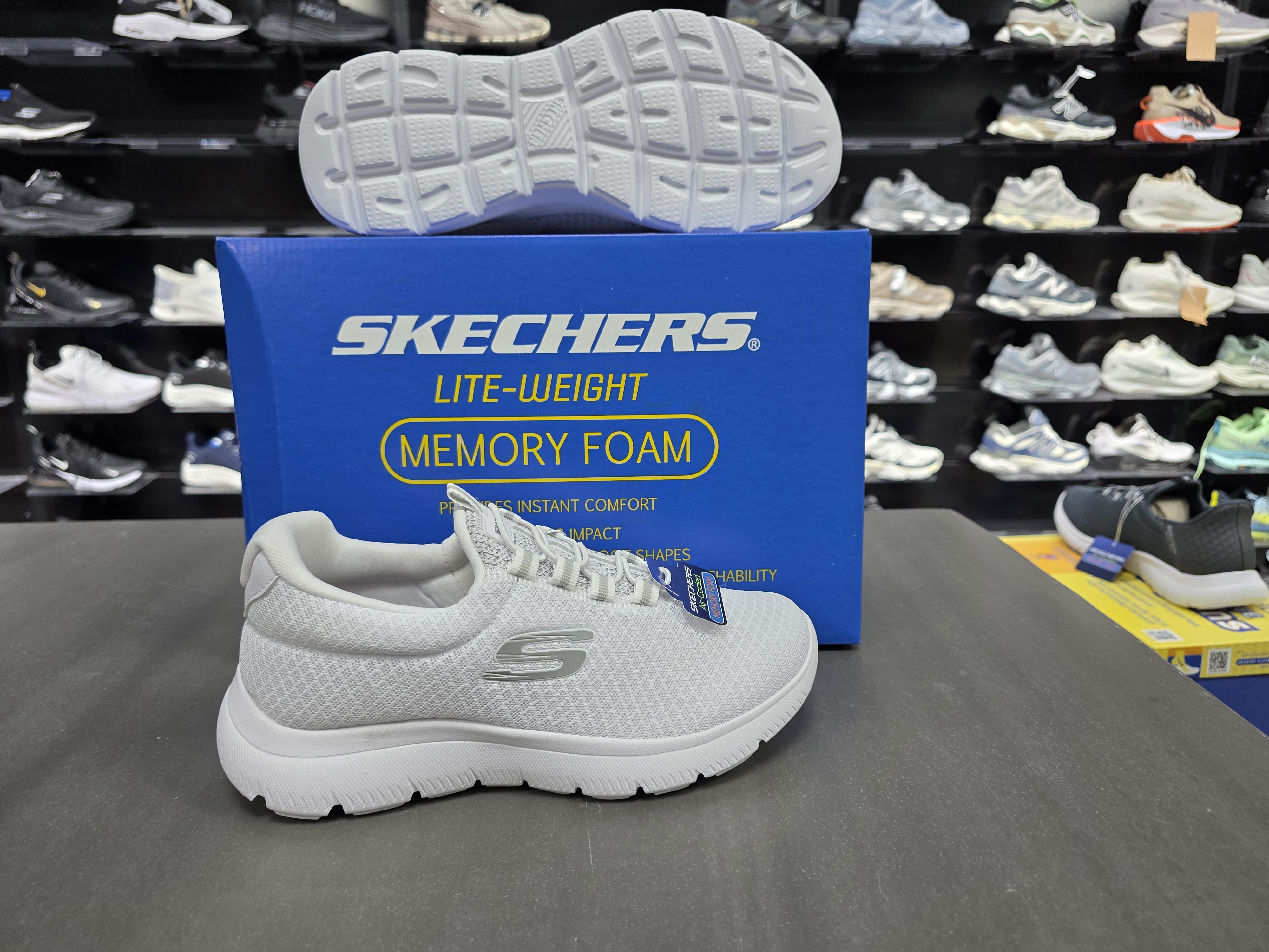 Skechers summits1 tam kalip yazlik spor bay bayan