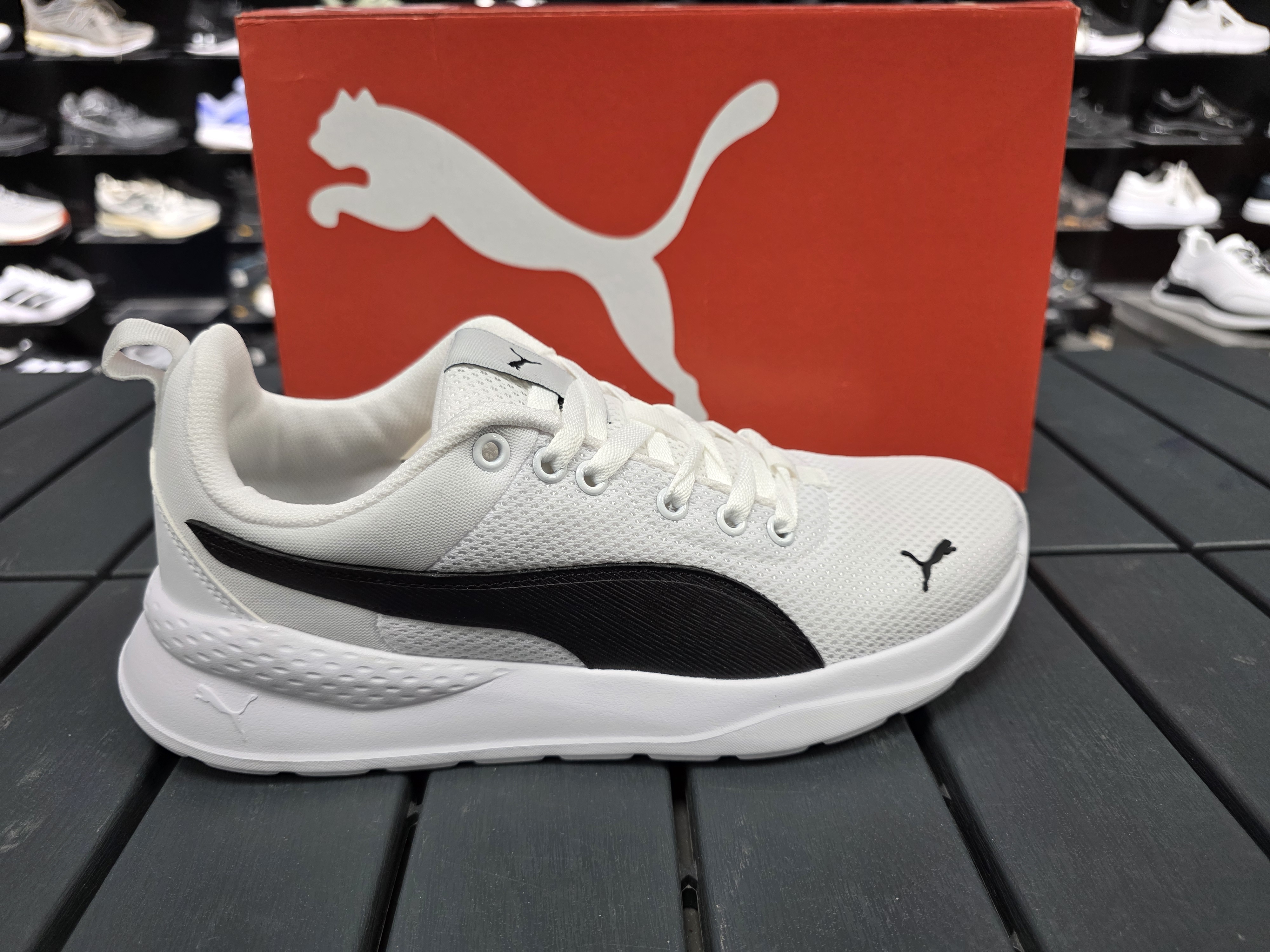 Puma Anzarun Lıte Siyah Spor Ayakkabı tam kalip
