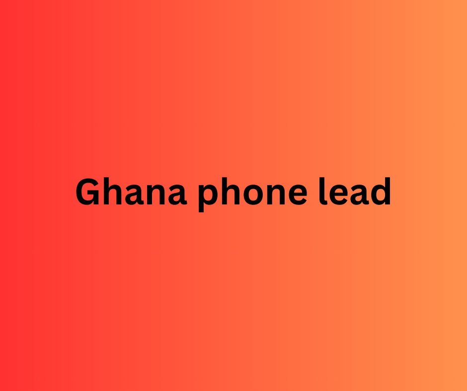 ghana phone lead