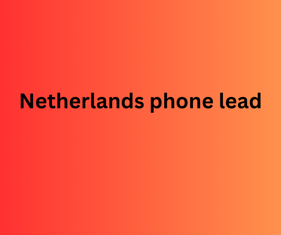 netherlands phone lead